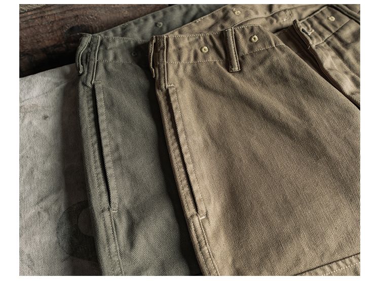 P44 Herringbone Cargo Pants - Image 10
