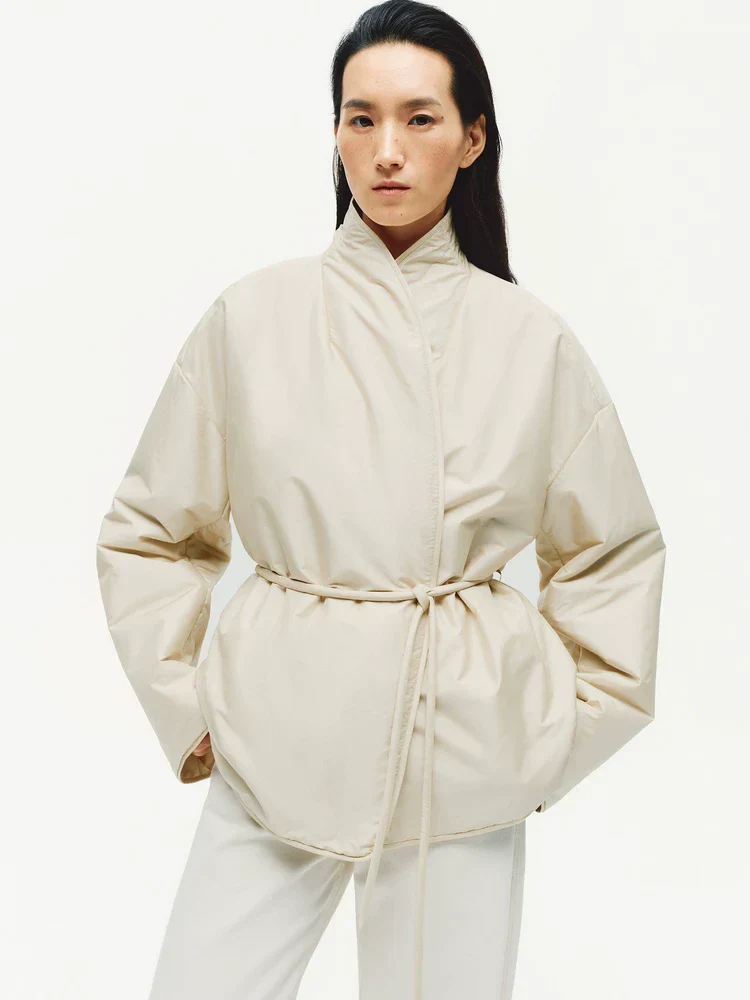 Padded Wrap Jacket