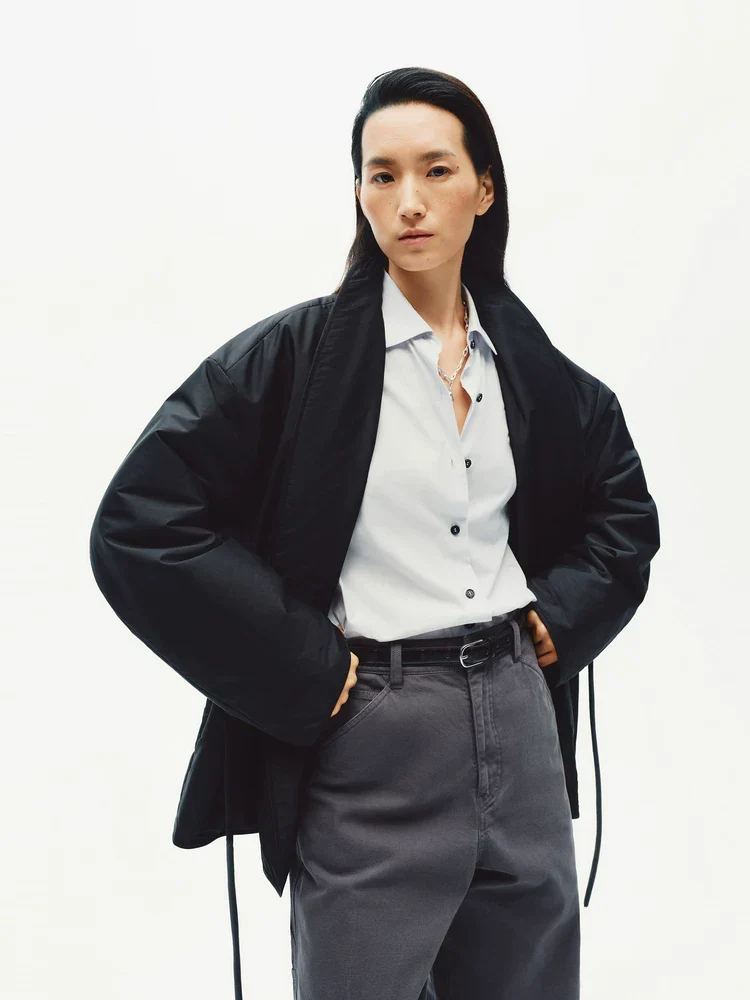 Padded Wrap Jacket - Image 2