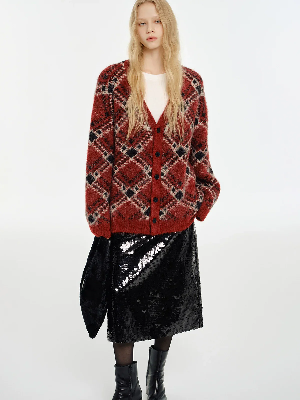Paillette Midi Skirt - Image 3