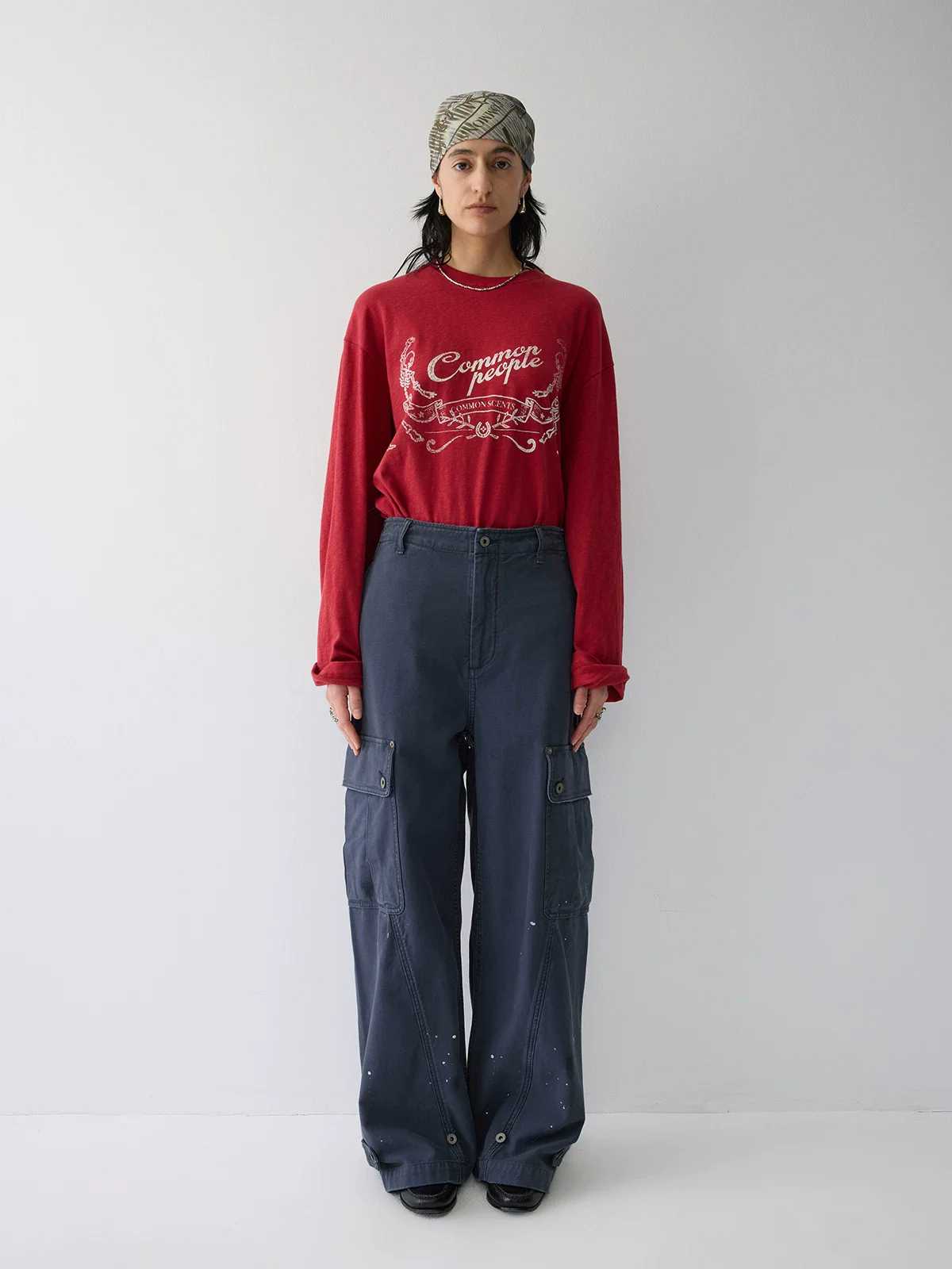 Paint-Splatter Cargo Pants - Image 8