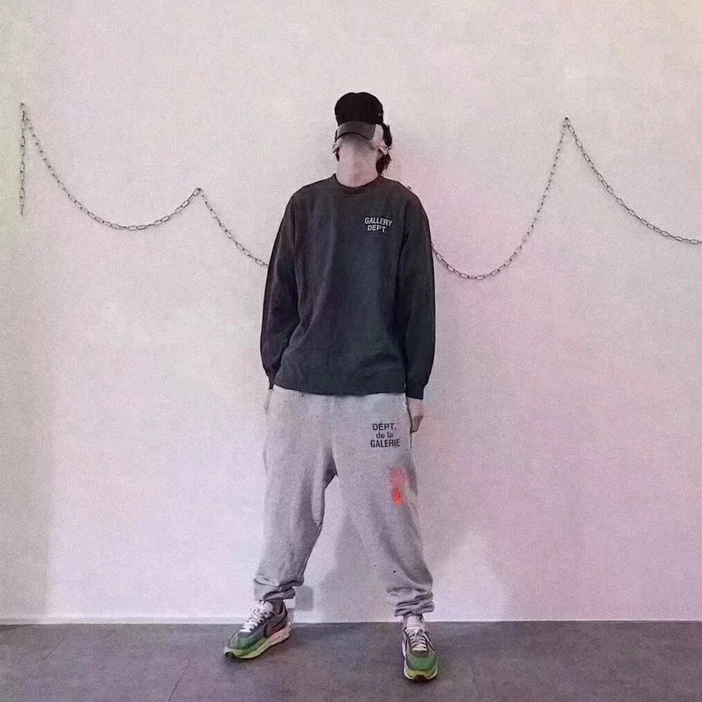 Paint-Splatter Joggers