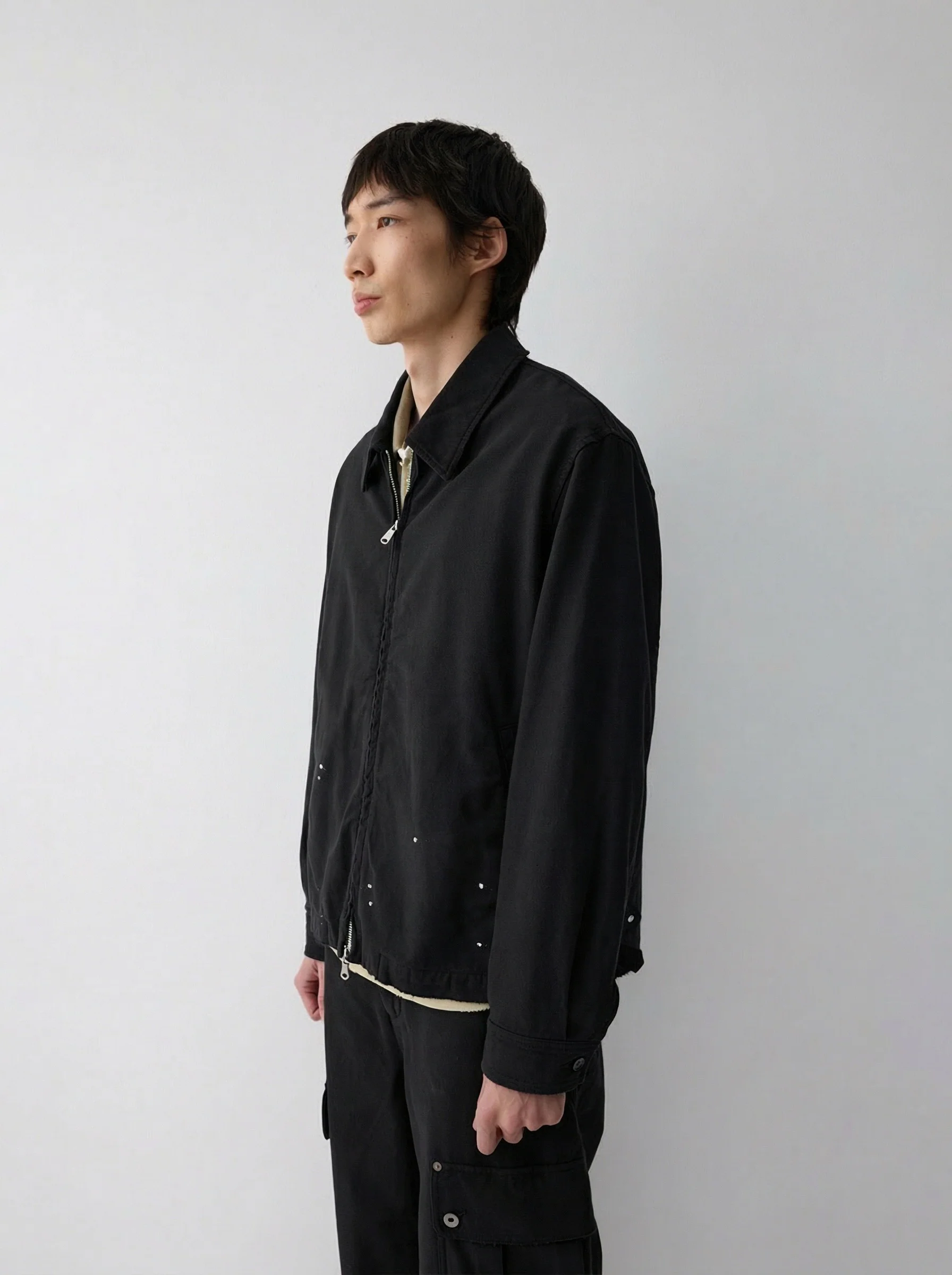 Paint Splatter Zip Jacket - Image 5