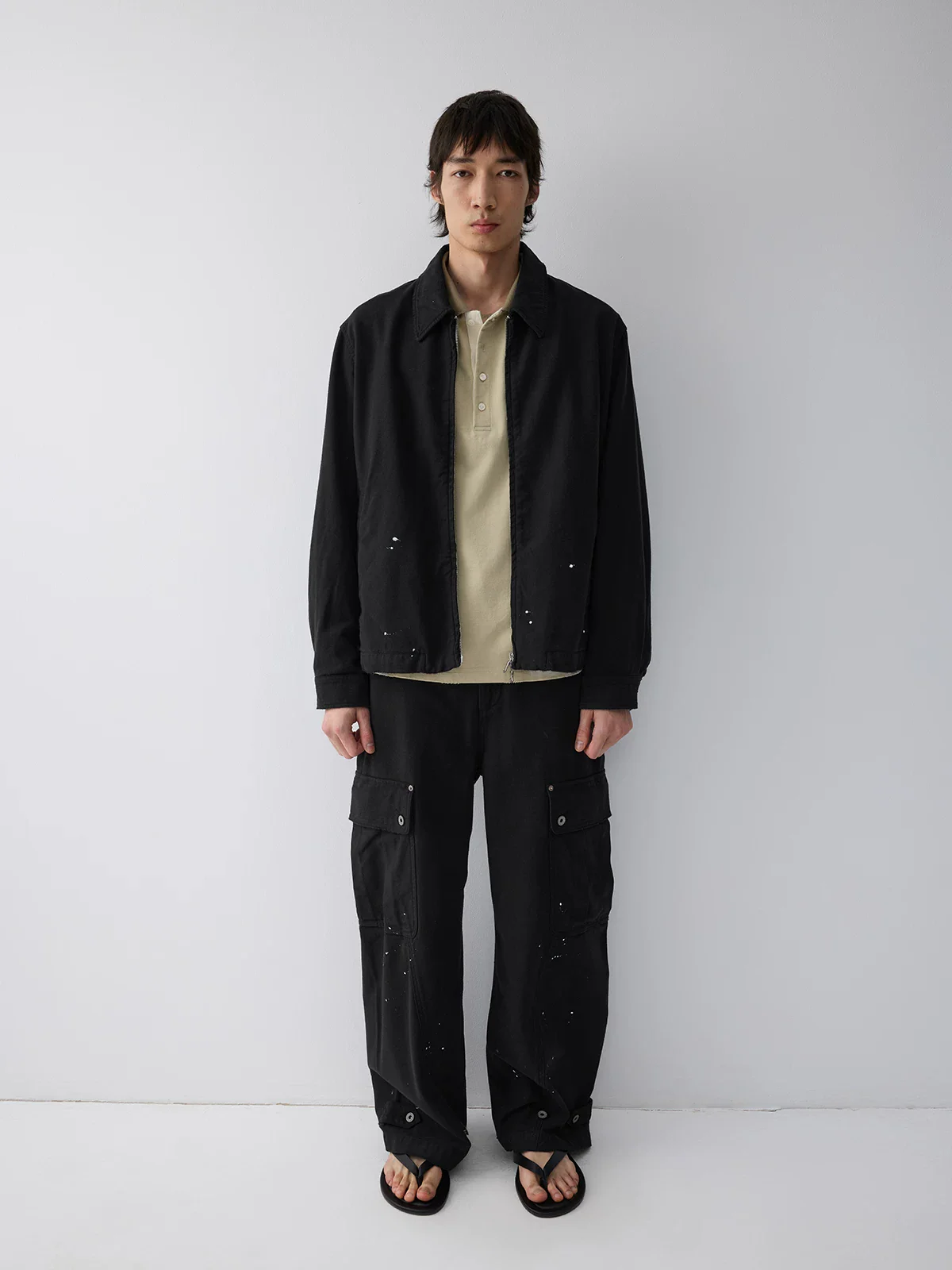 Paint Splatter Zip Jacket - Image 6