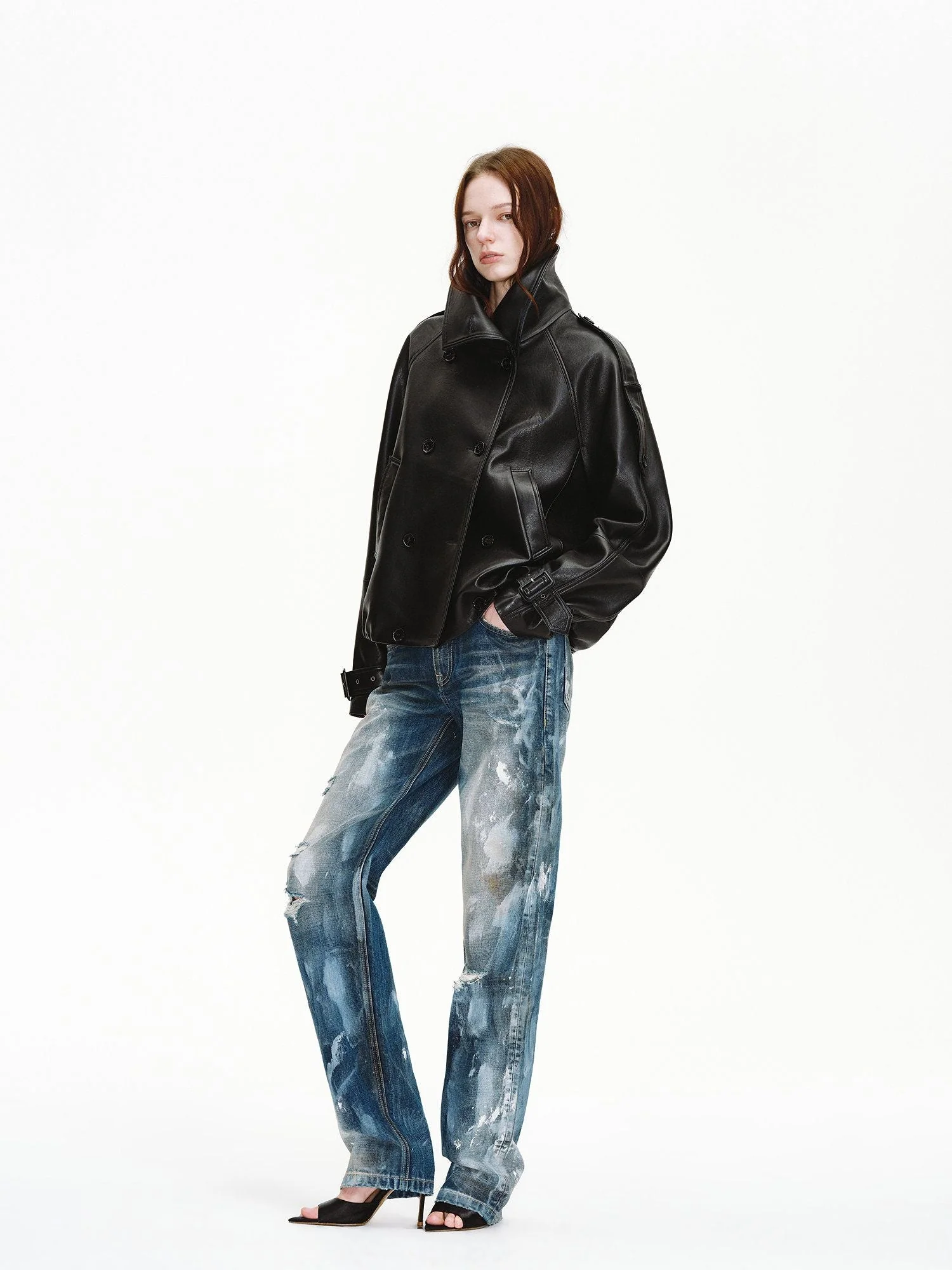 Paintwash Straight Jeans - Image 4