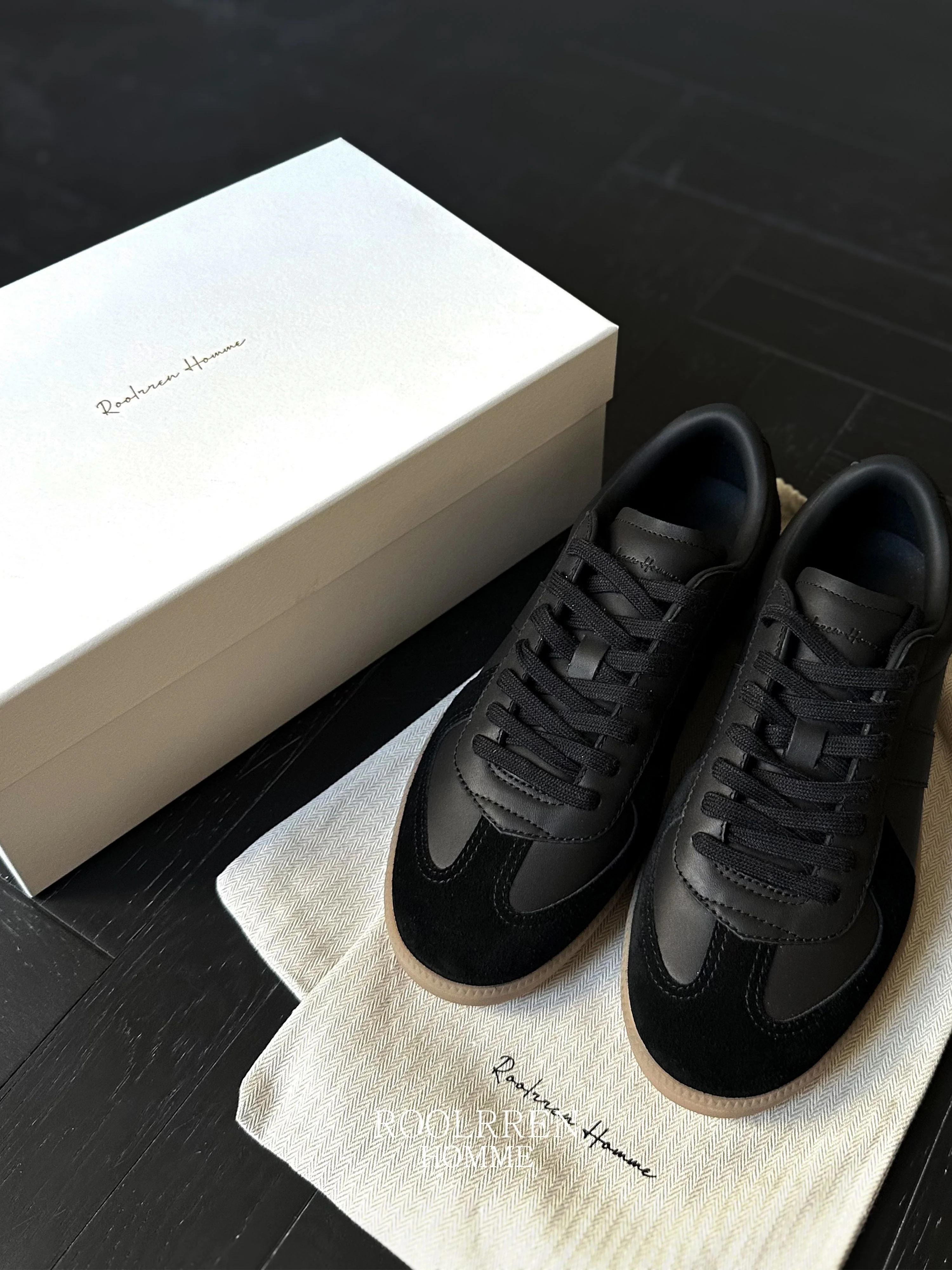 Panel Low-Top Sneaker - Image 3