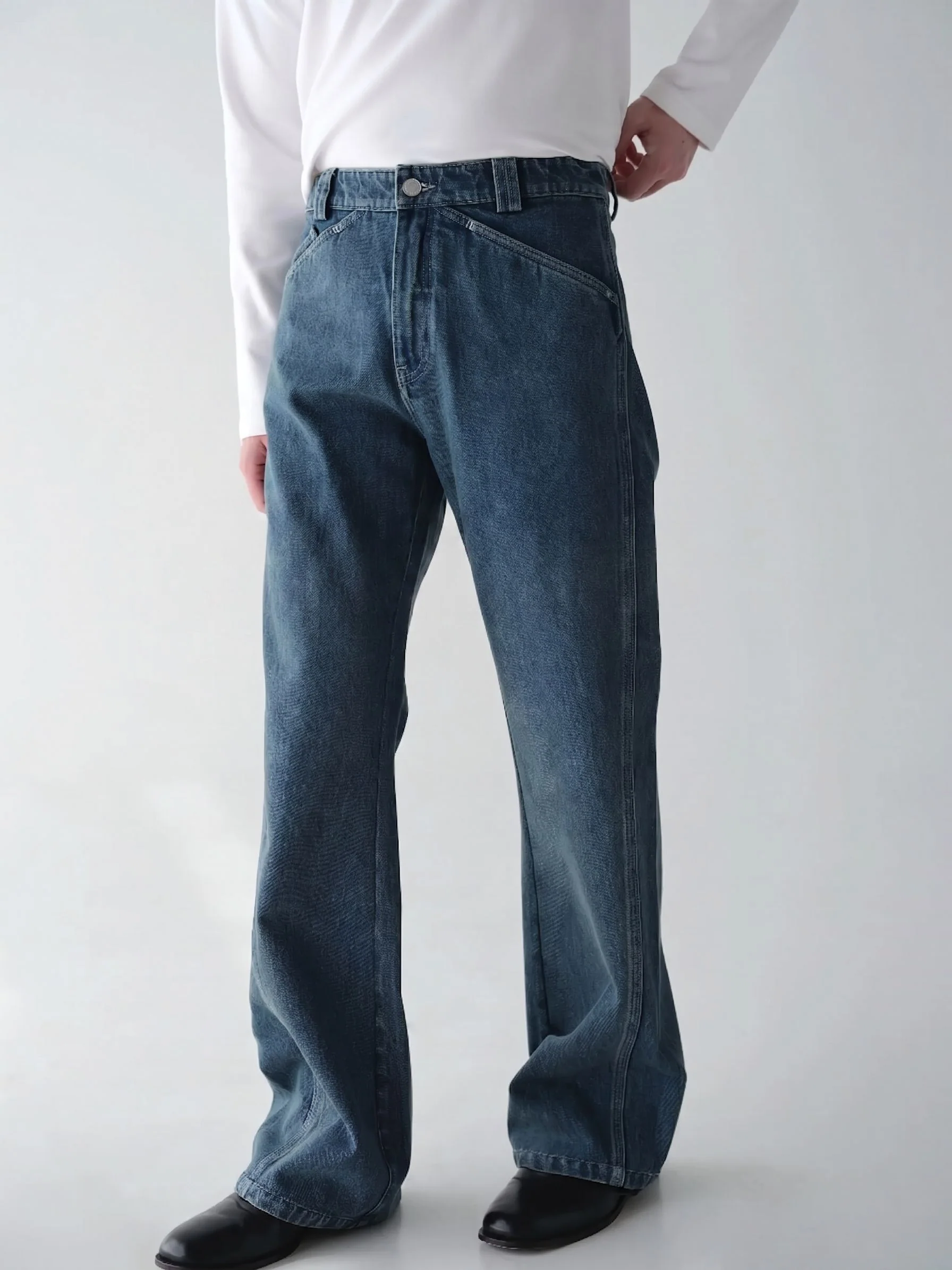 Panel Seam Jeans