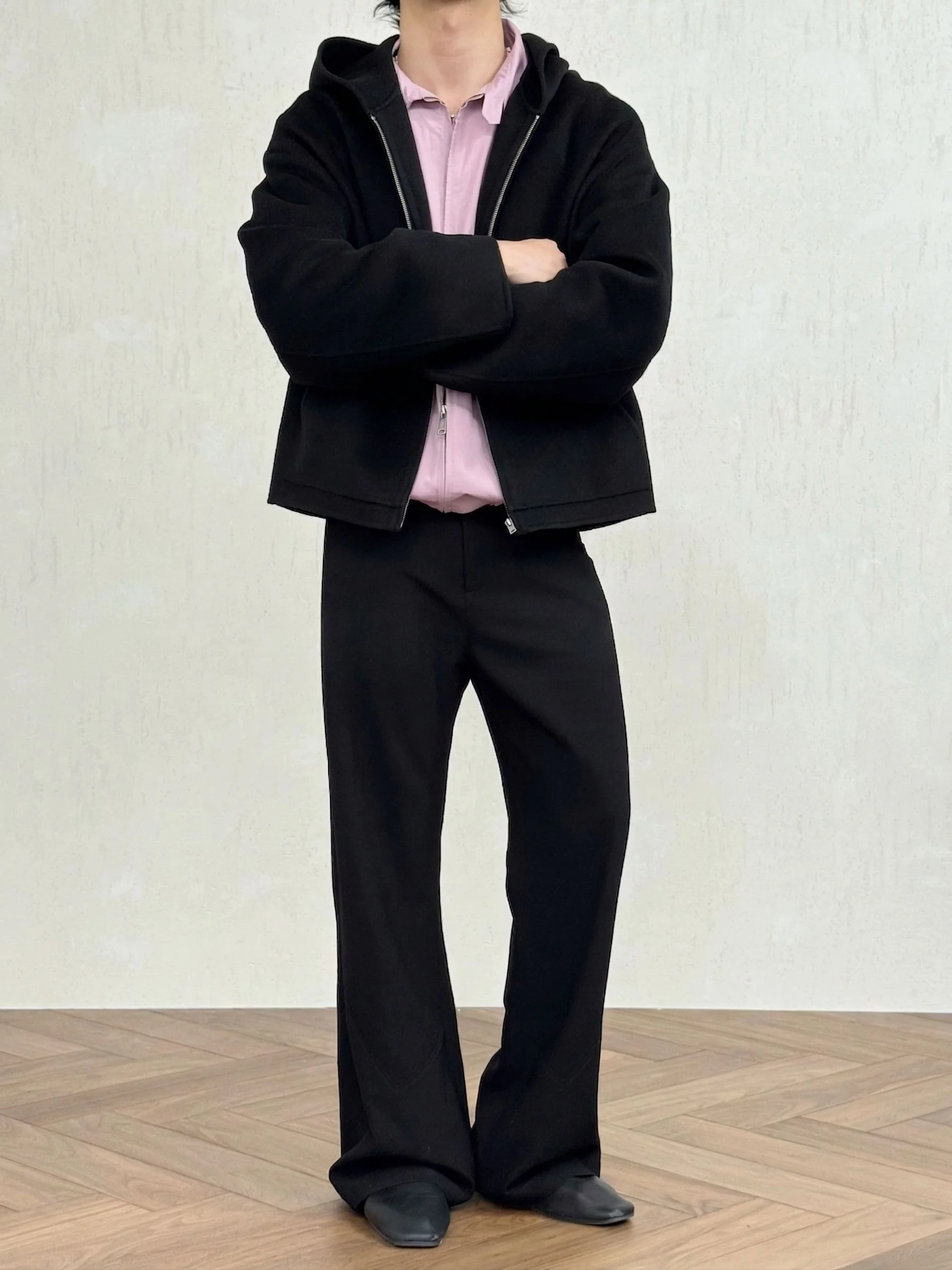 Panel Wide-Leg Trousers - Image 2