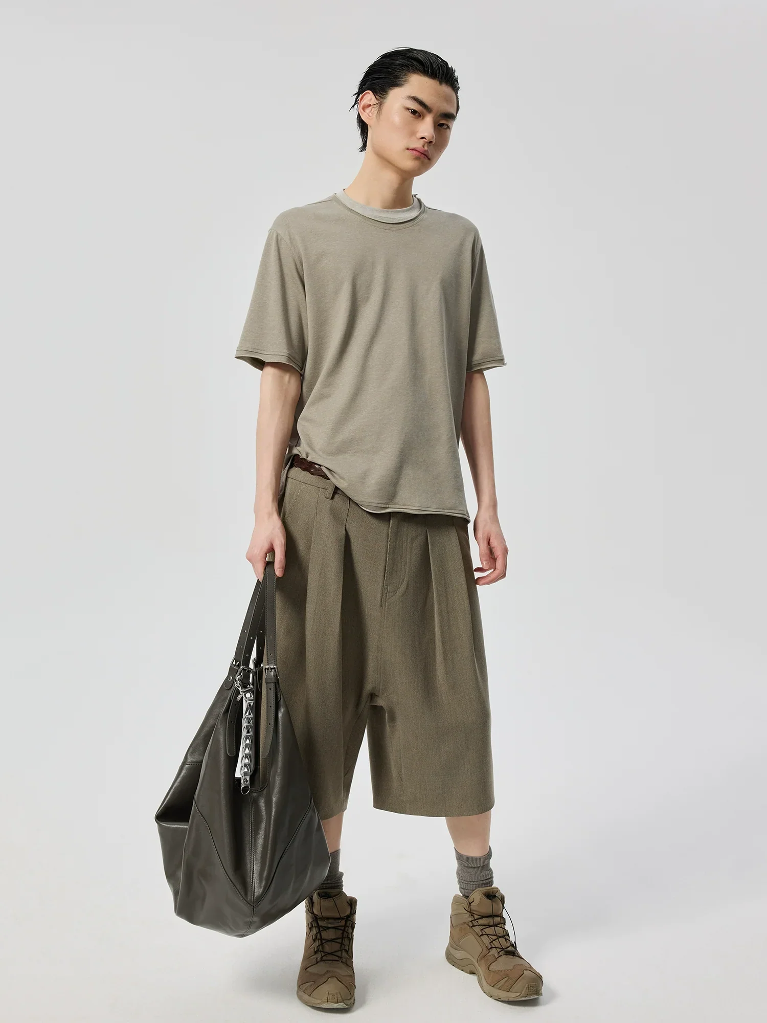 Paneled Collar T-Shirt - Image 2