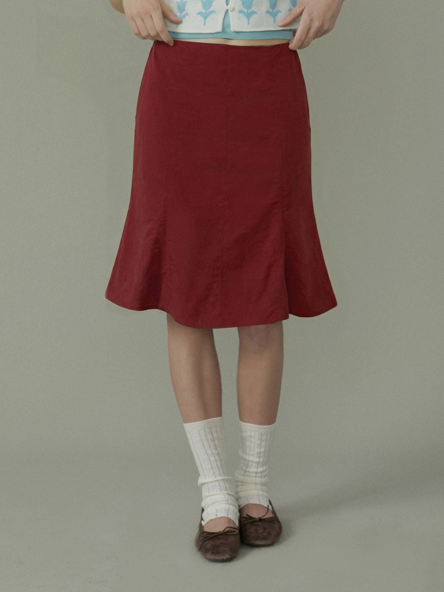 Paneled Fishtail Skirt - Image 4