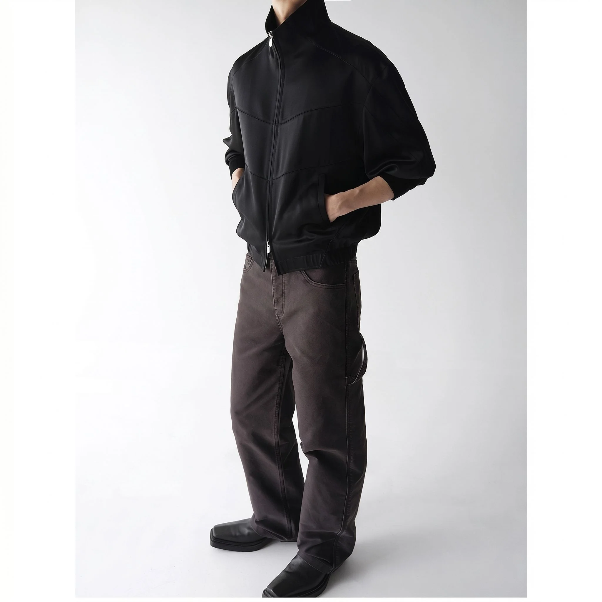 Panelled Zip Jacket - Image 6