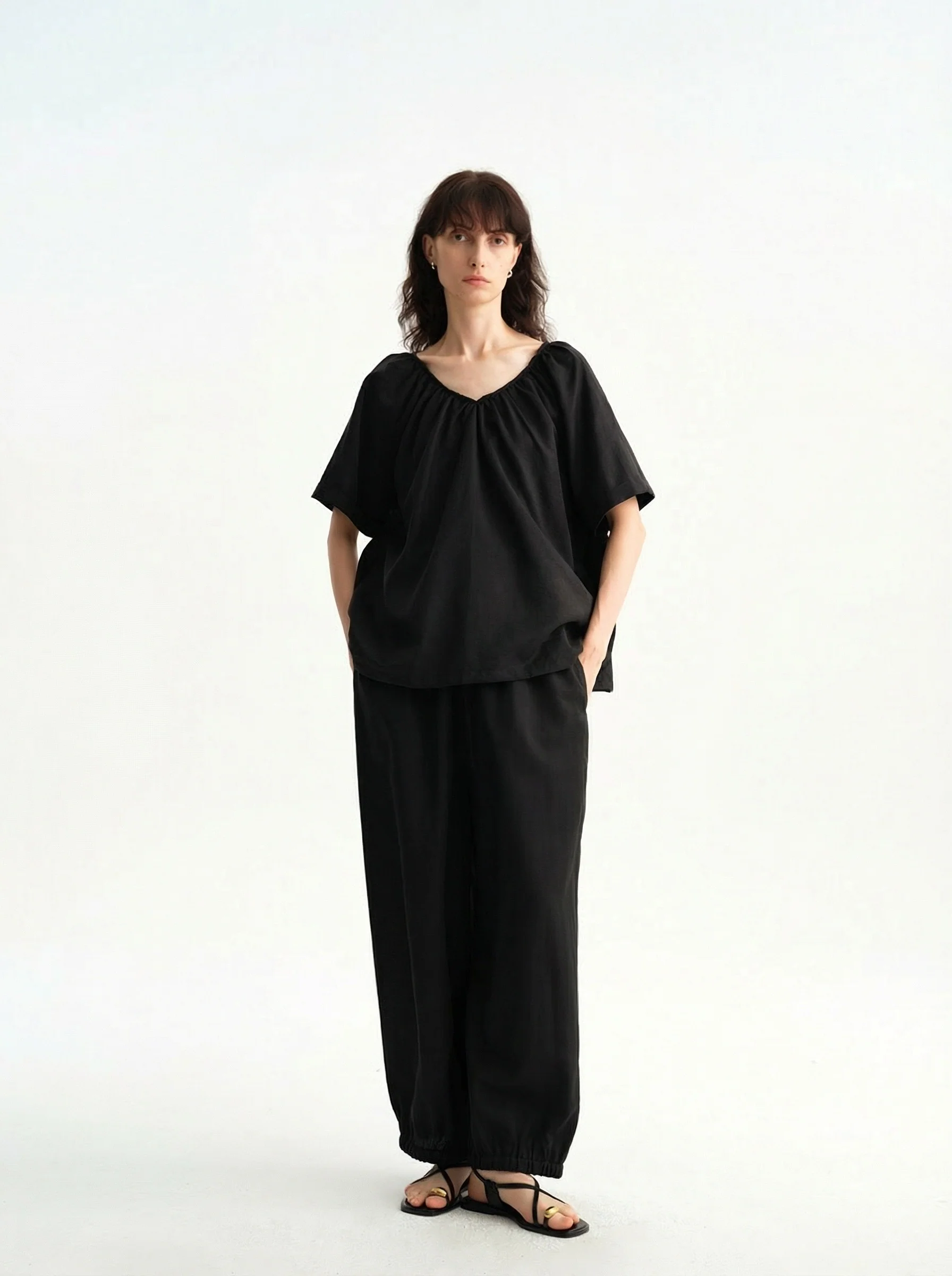 Paperbag Harem Pants - Image 4