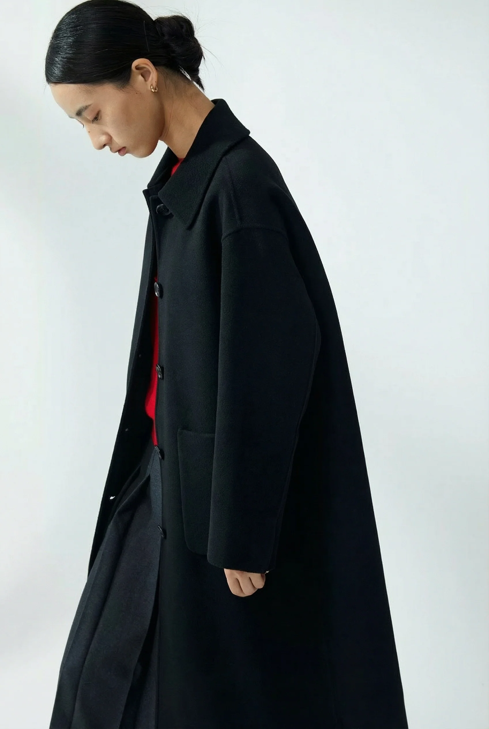 Patch Pocket Overcoat - Image 5