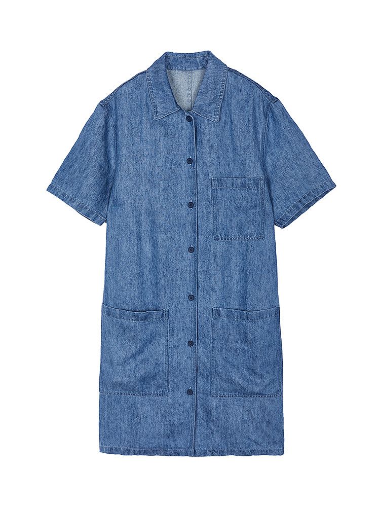 Patch Pocket Shirtdress - Image 5