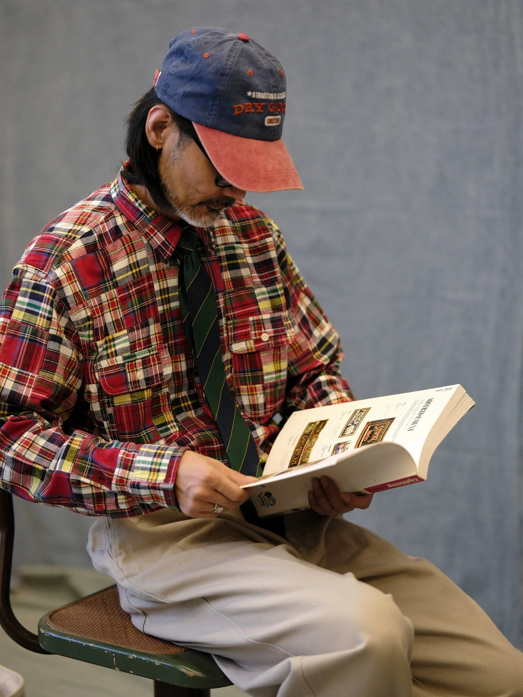 Patchwork Plaid Shirt