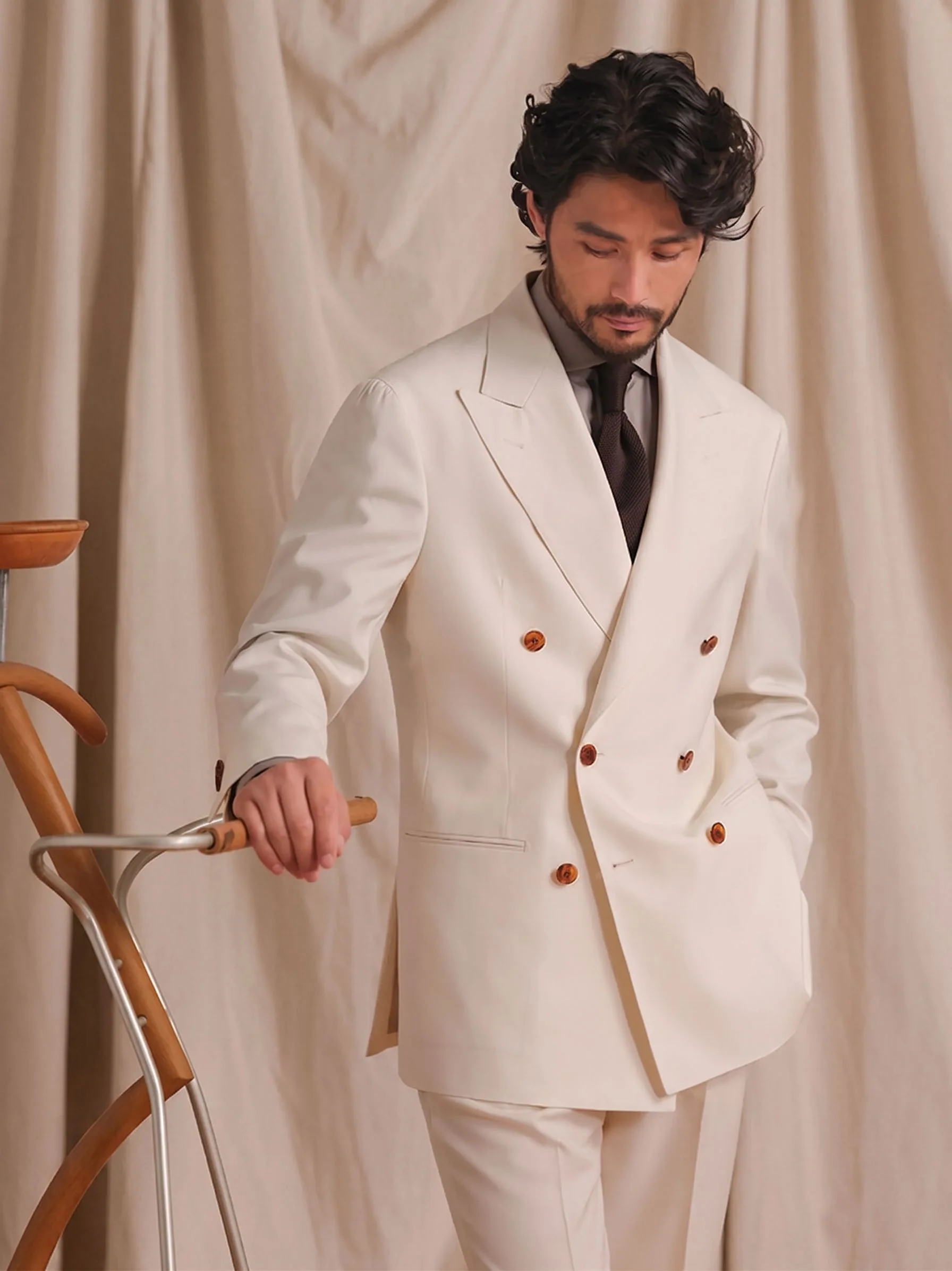 Peak Lapel Suit - Image 3