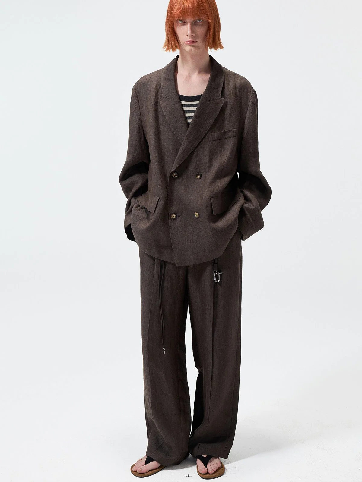 Peaked Lapel Blazer - Image 3