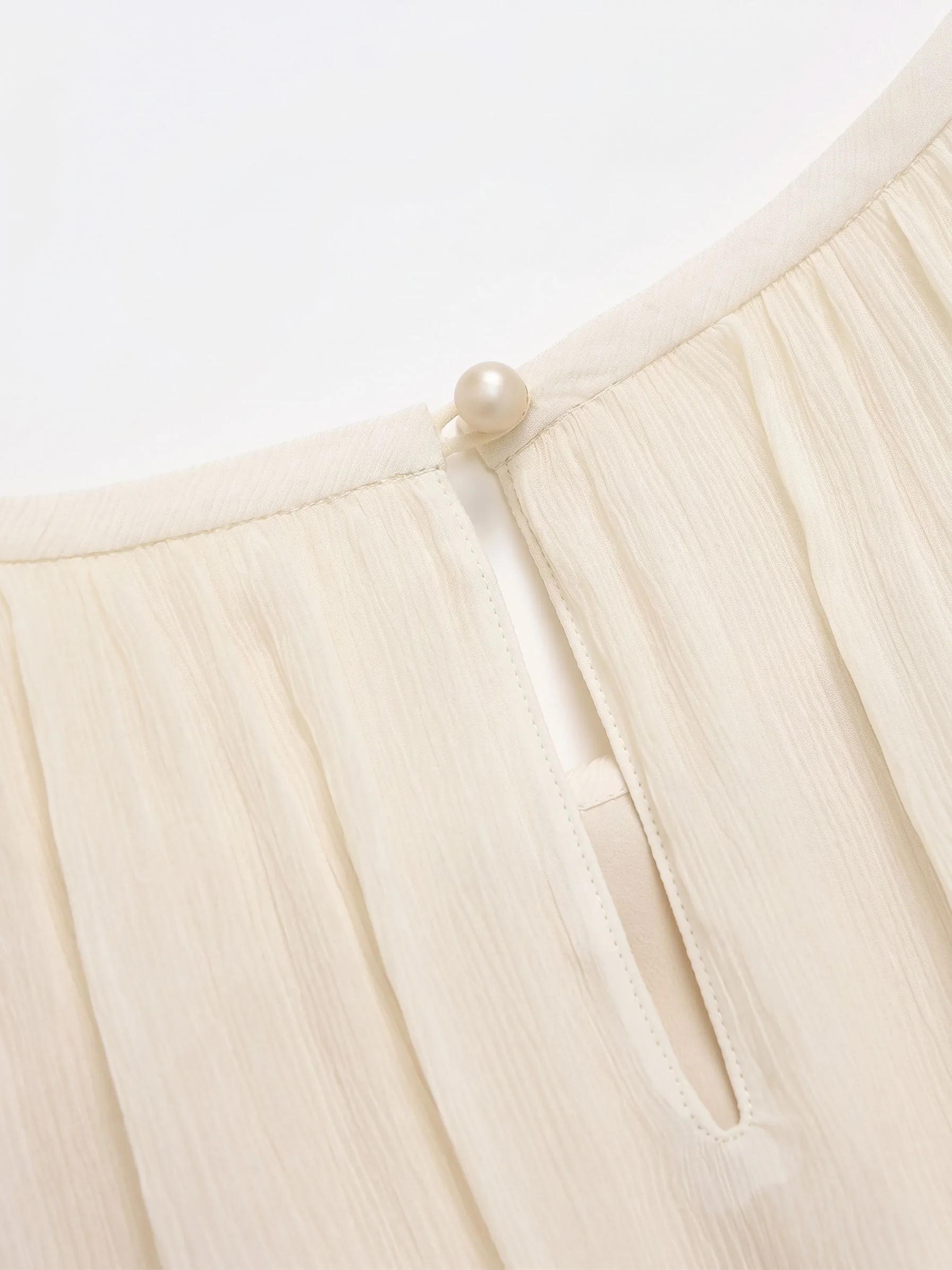Pearl-Trim Blouse - Image 2