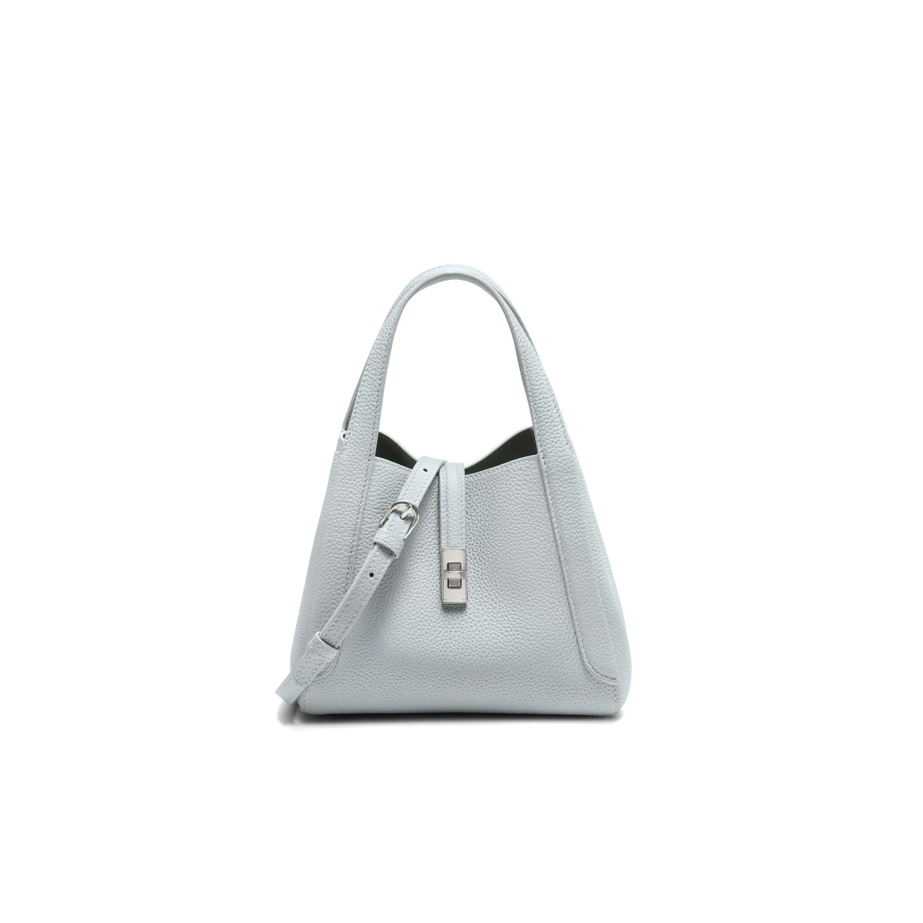 Pebbled Bucket Bag - Image 19