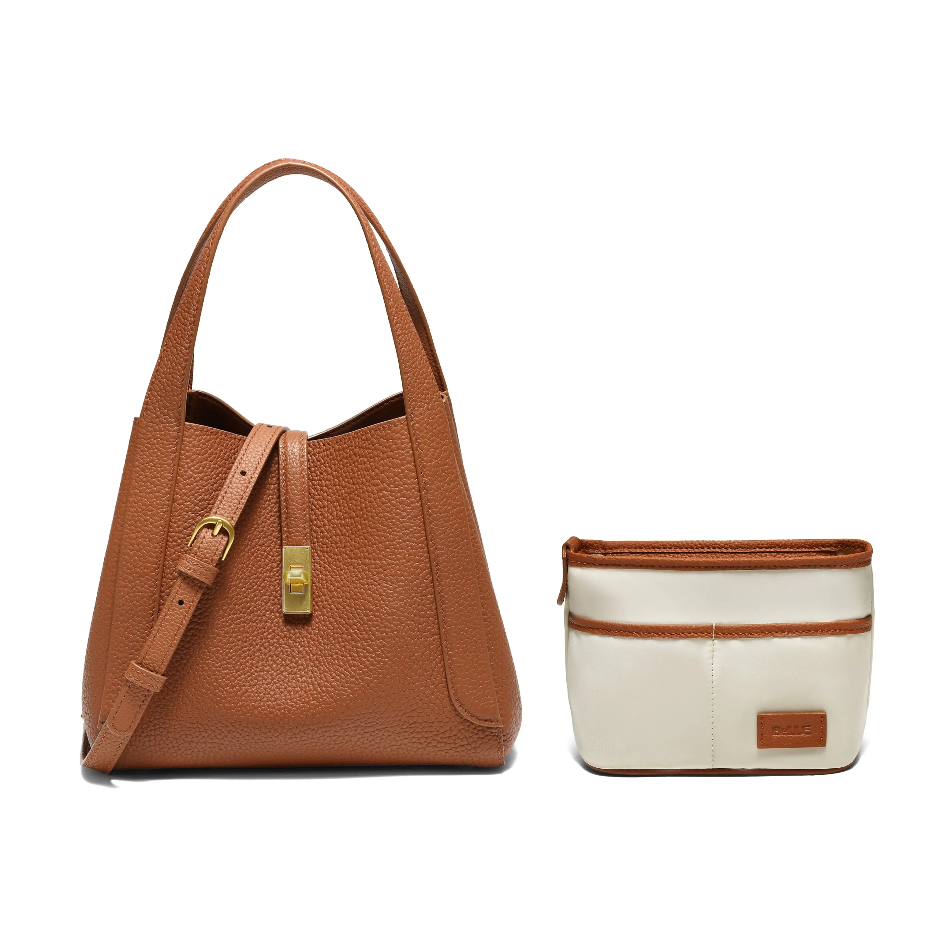 Pebbled Bucket Bag - Image 32