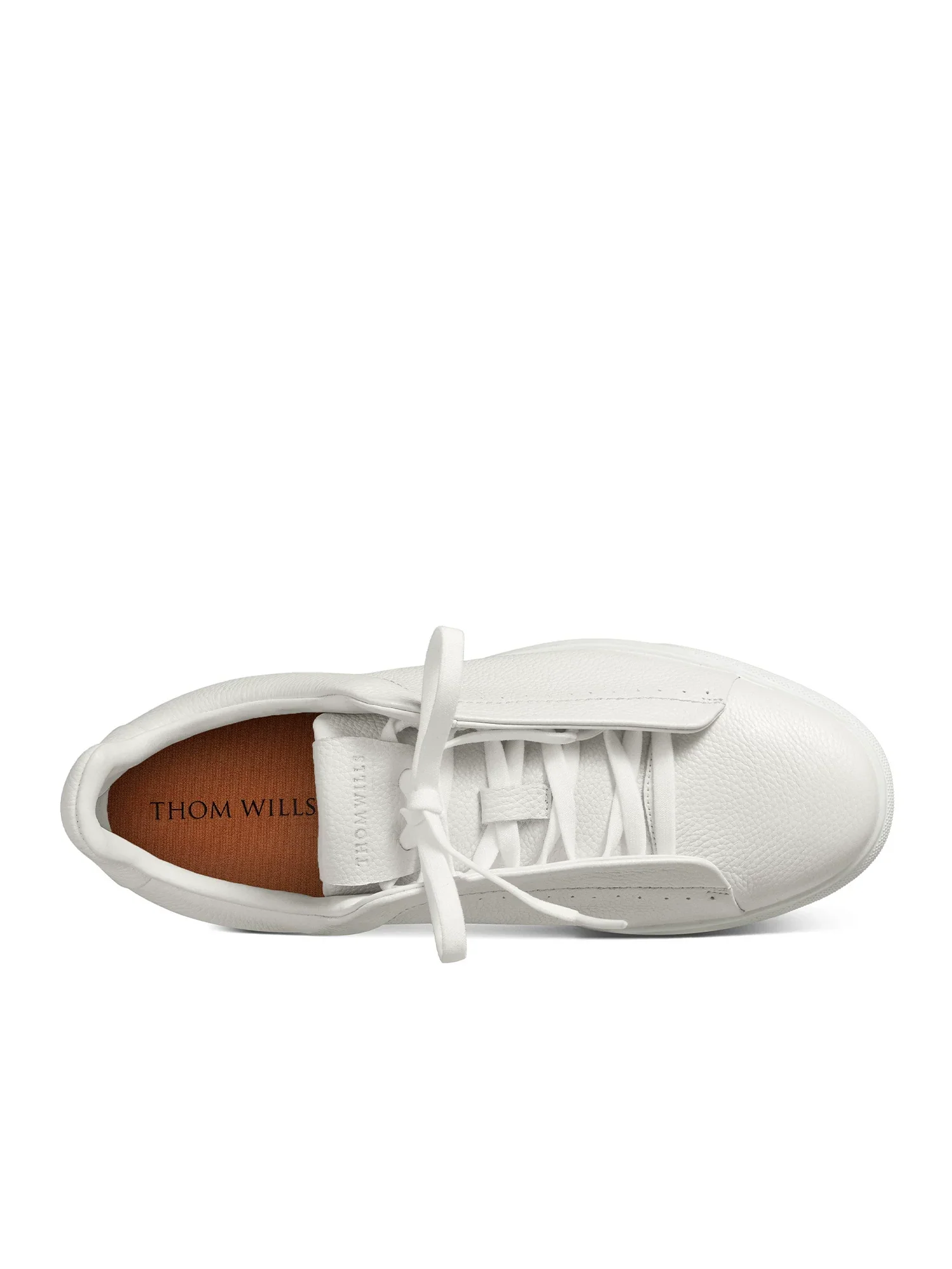 Pebbled Calf Leather Low-Top Sneaker - Image 3