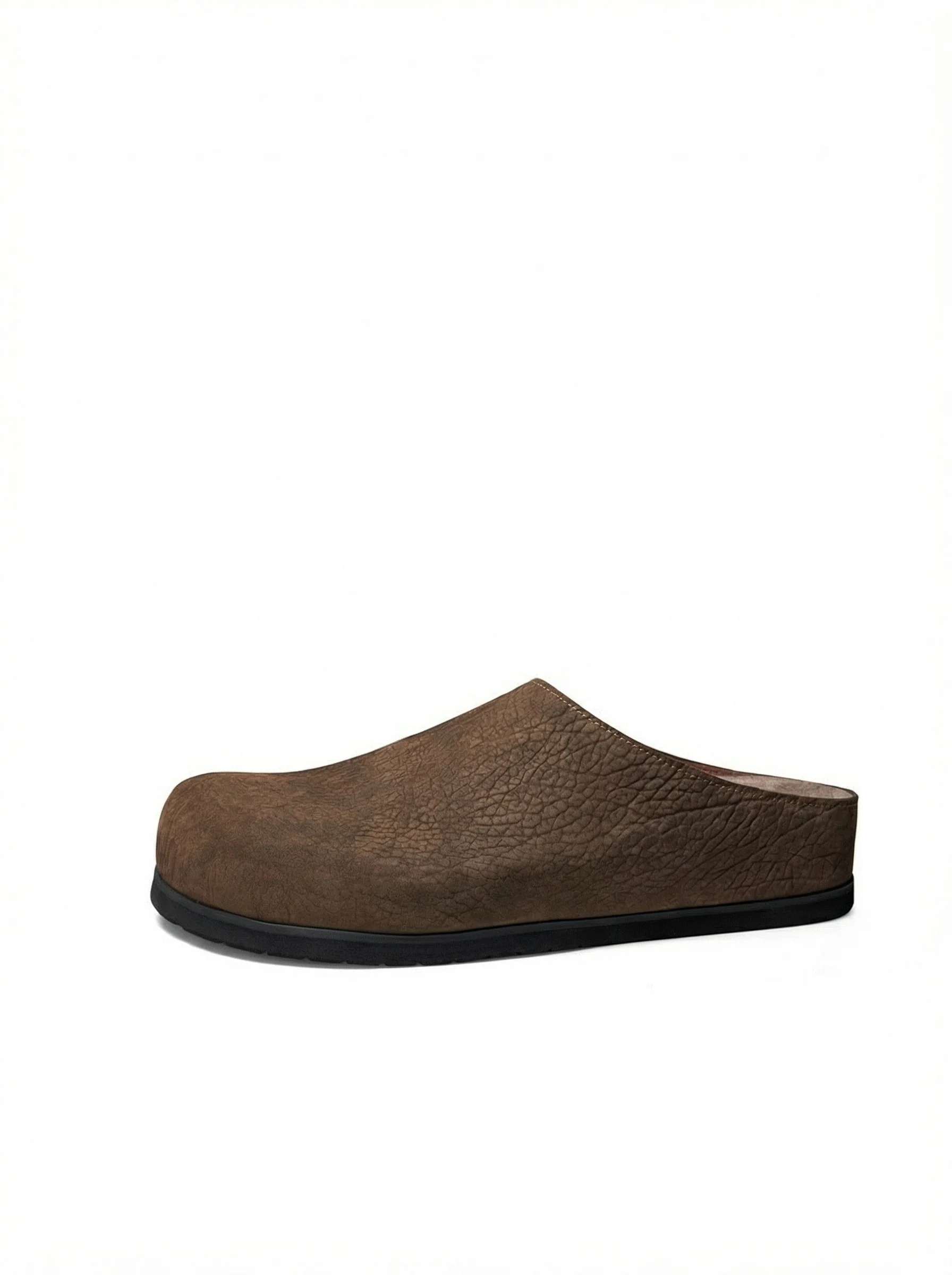 Pebbled Calf Leather Mules - Image 2