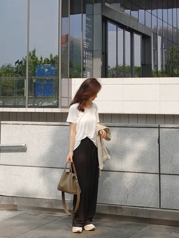 Pebbled Cowhide Bucket Bag - Image 3
