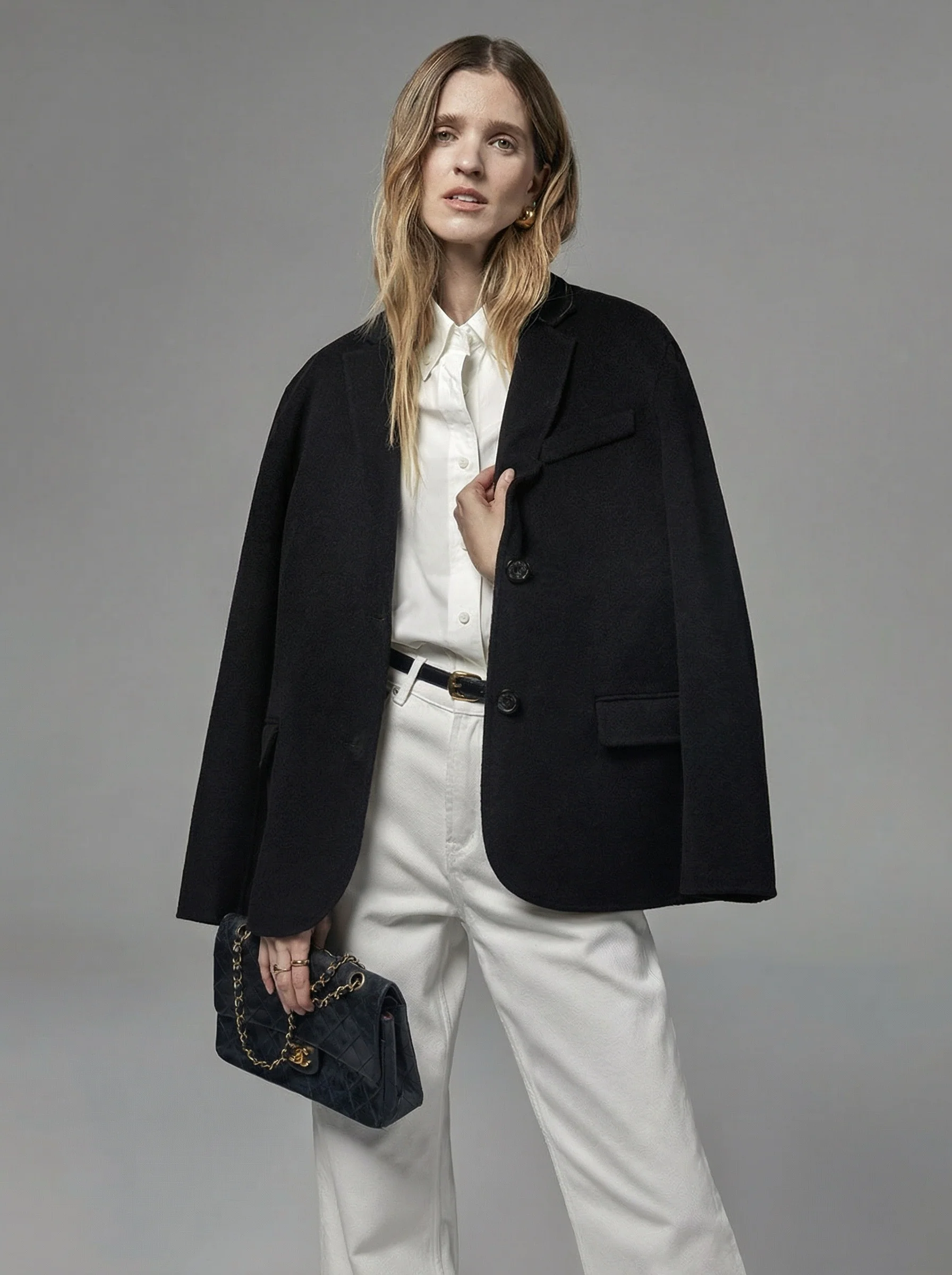 Peggie Double-Faced Short Jacket Suit - Image 2