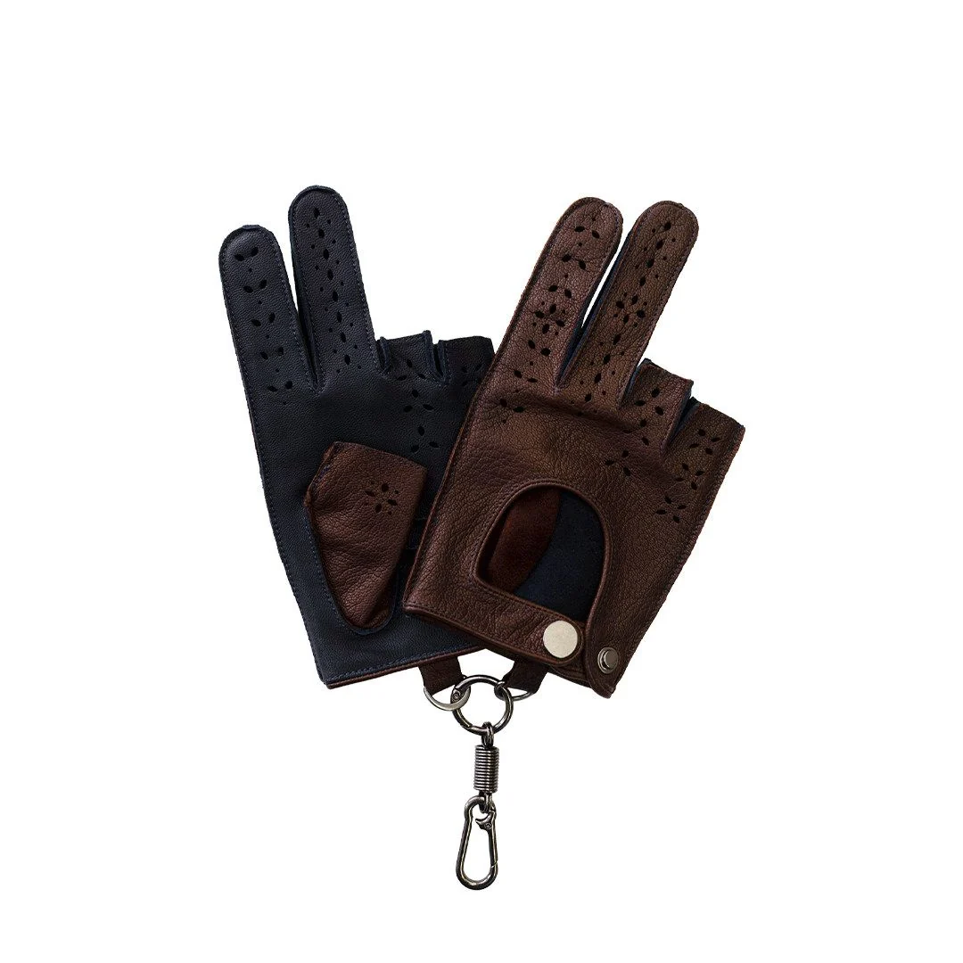 Perforated Driving Gloves - Image 6