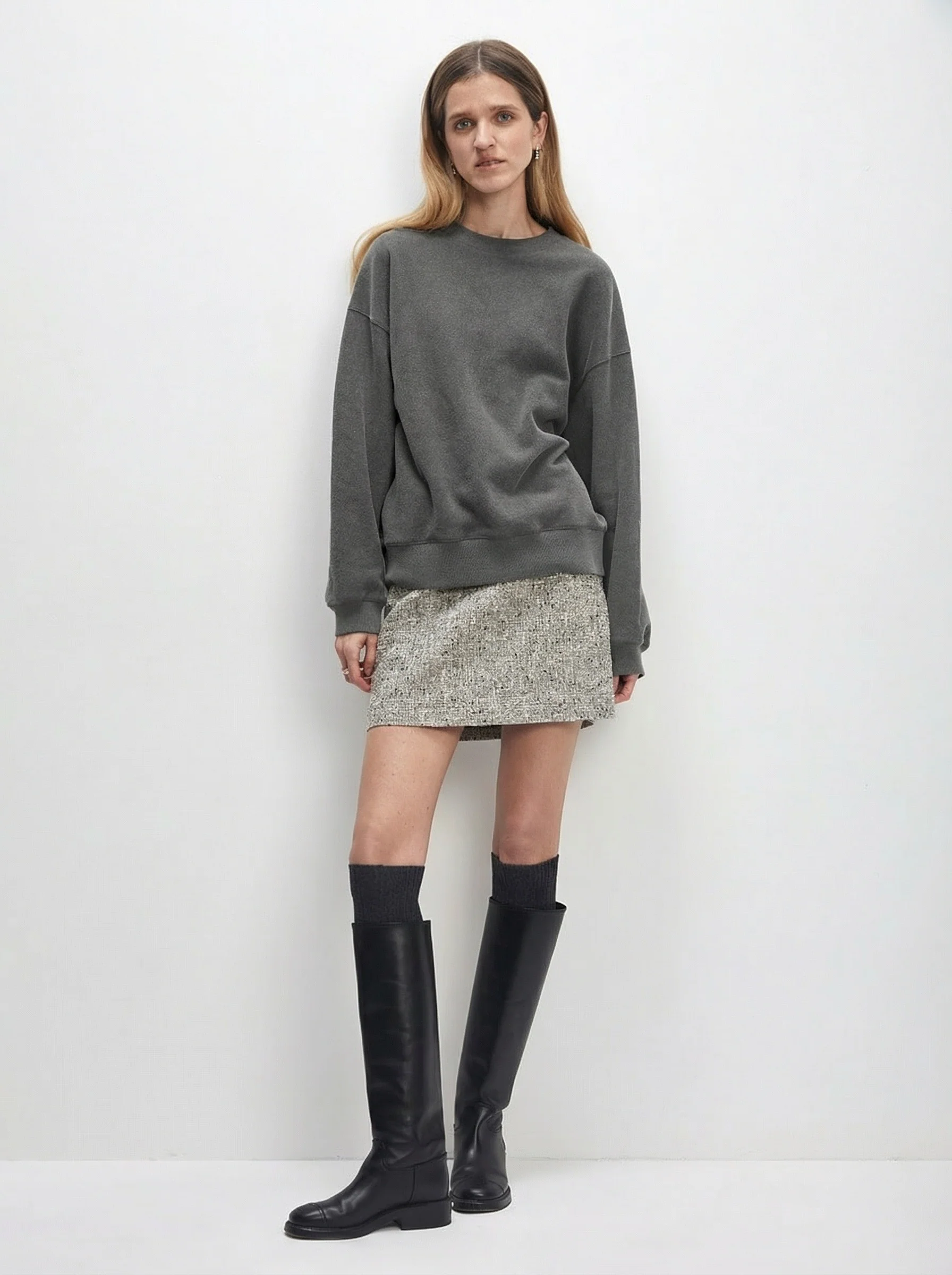 Phyllis Distressed Cotton Hoodie - Image 2
