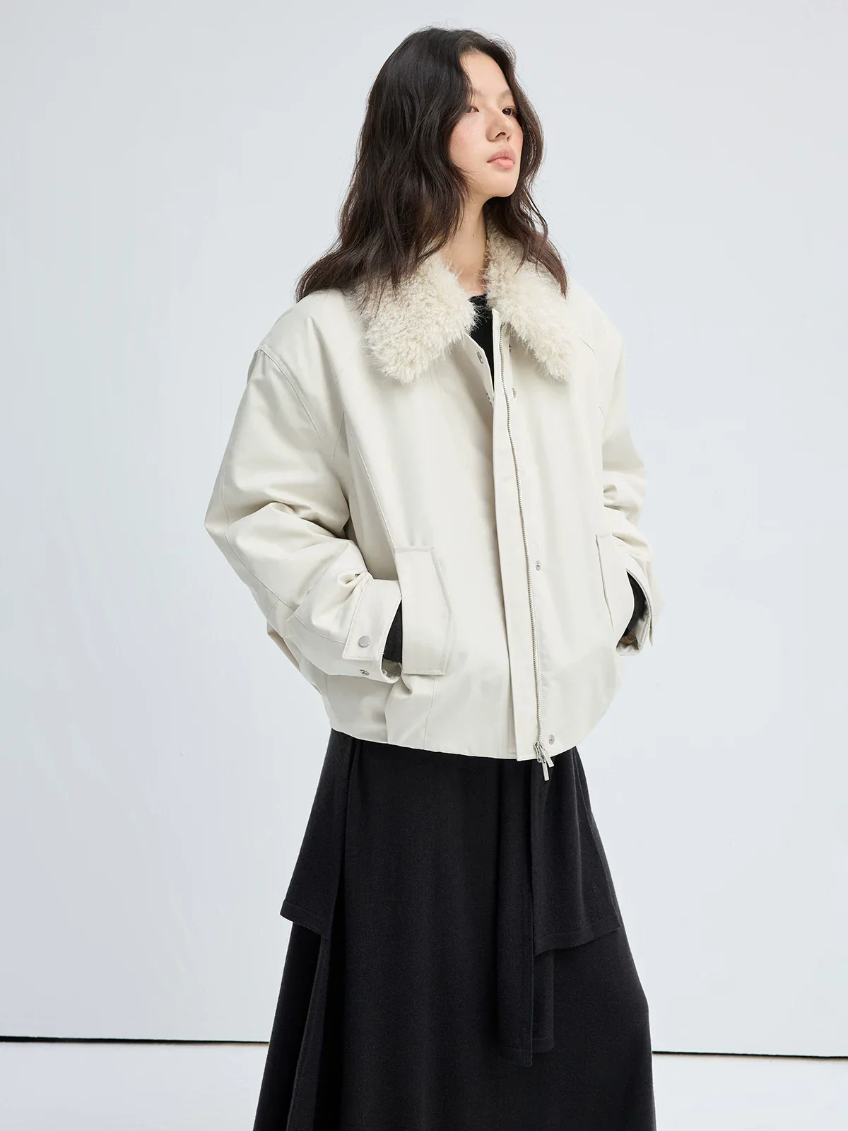 Pile Collar Jacket - Image 3