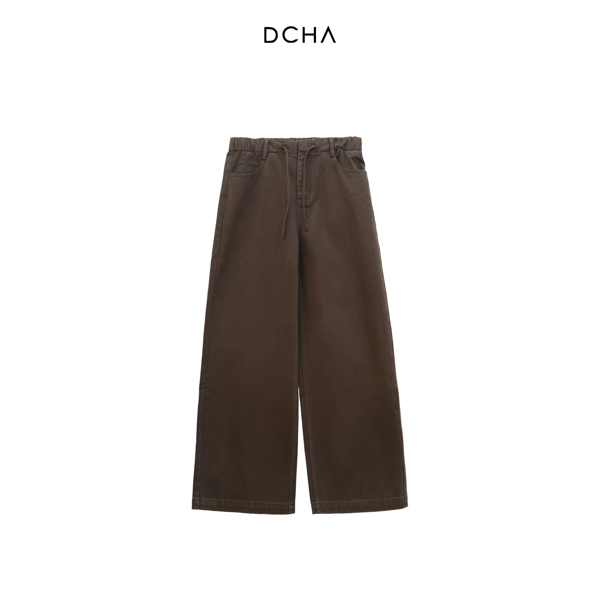 Pima Cotton Washed Drawstring Jeans - Image 7