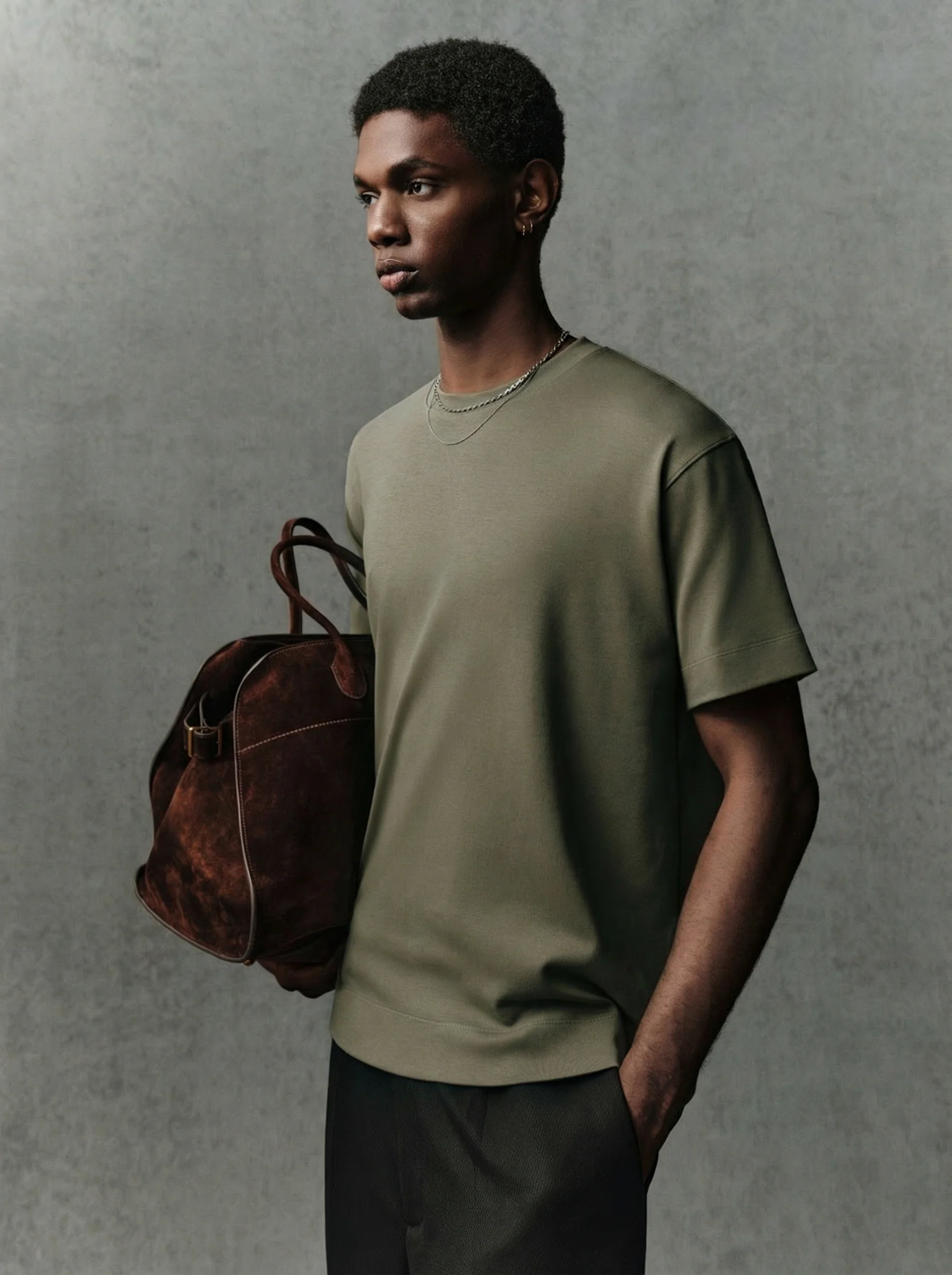 Pima Crew Tee - Image 2