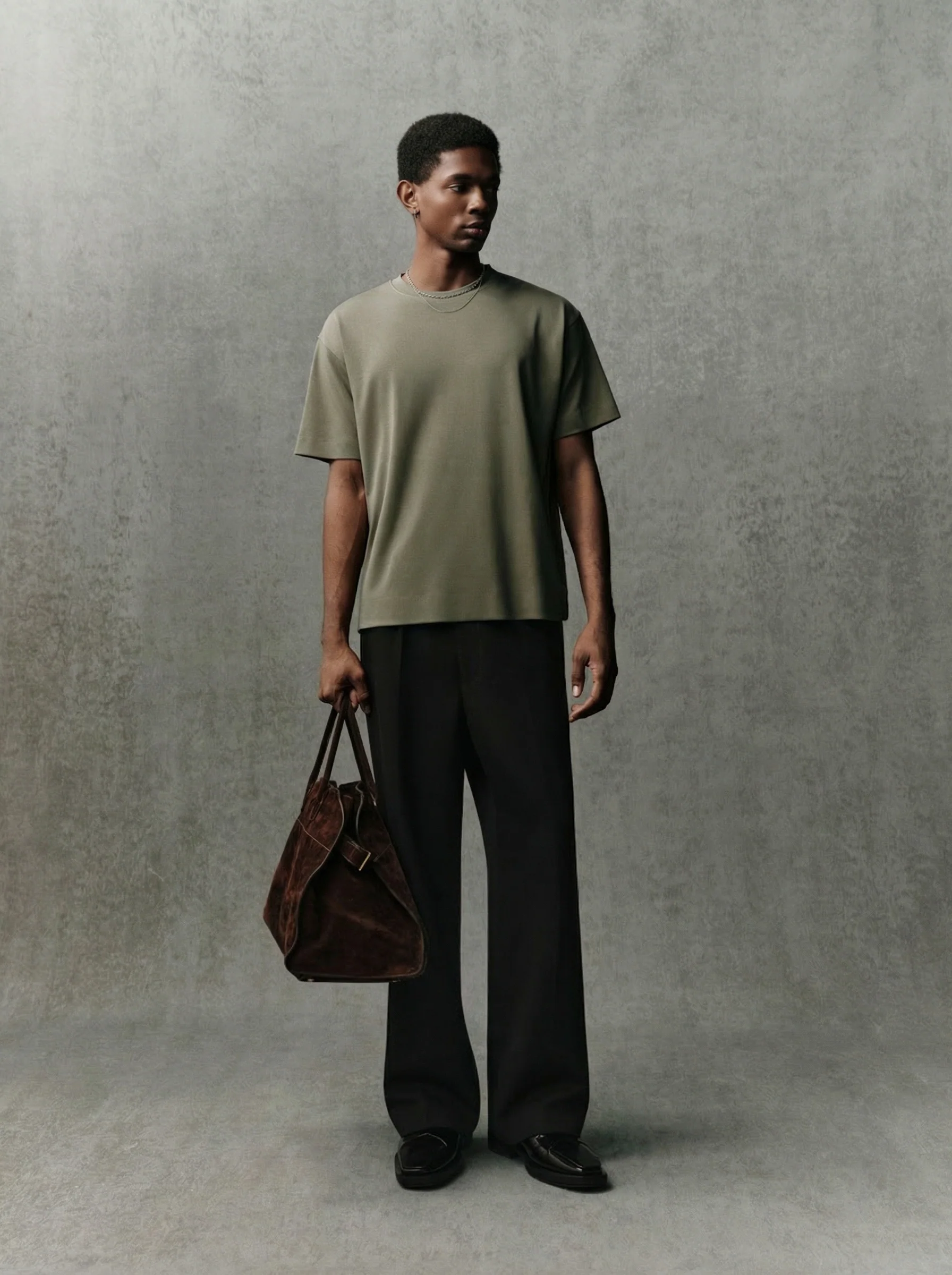 Pima Crew Tee - Image 4