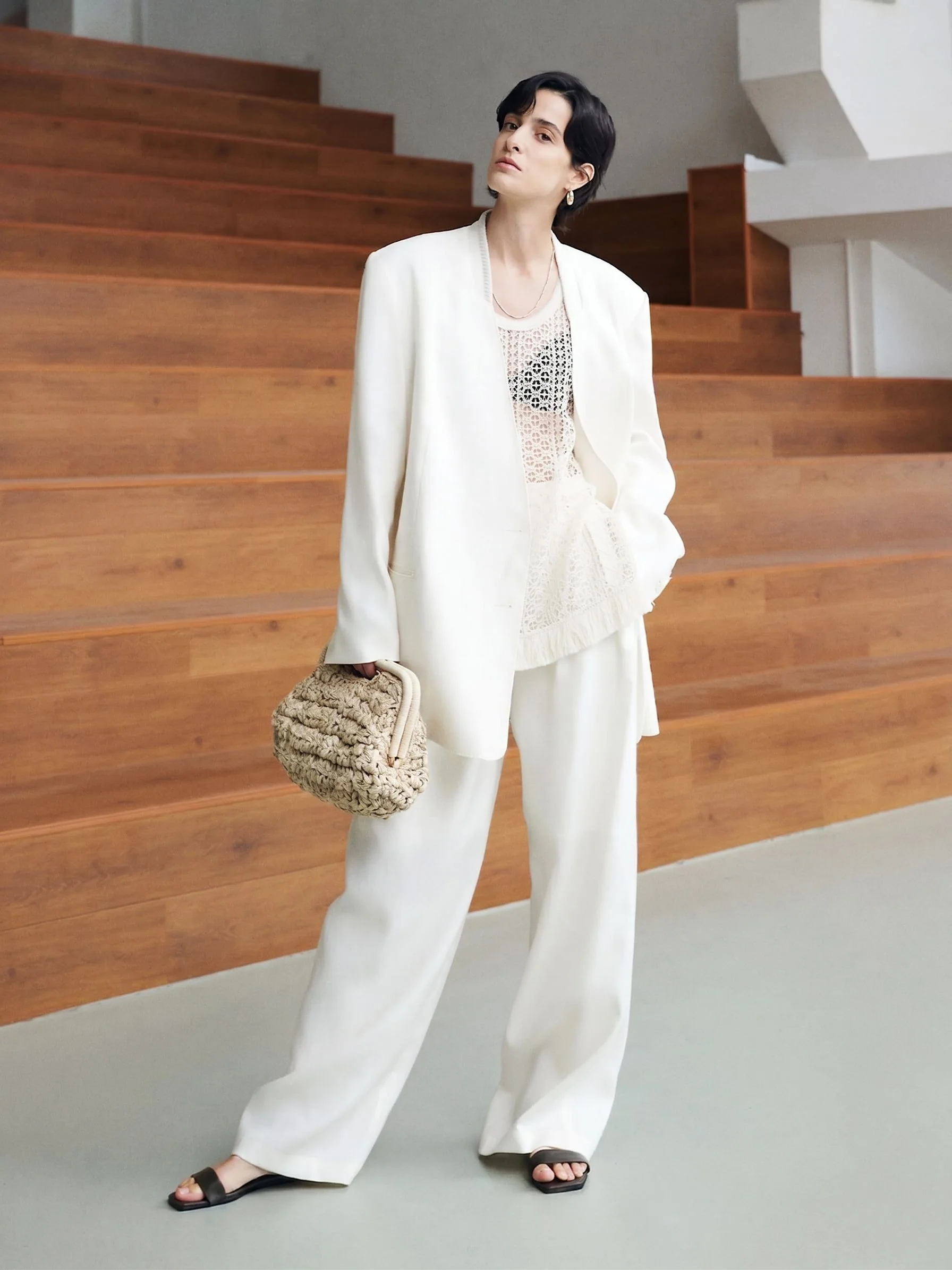 Pinstripe Suit Set - Image 2