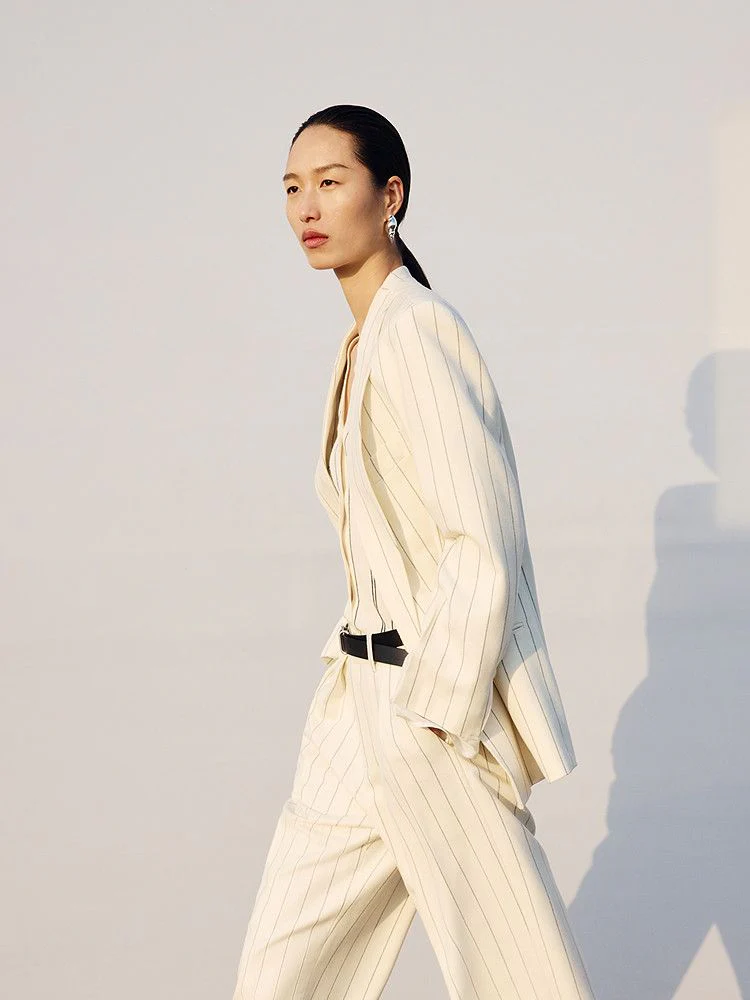 Pinstripe Suit Set - Image 4