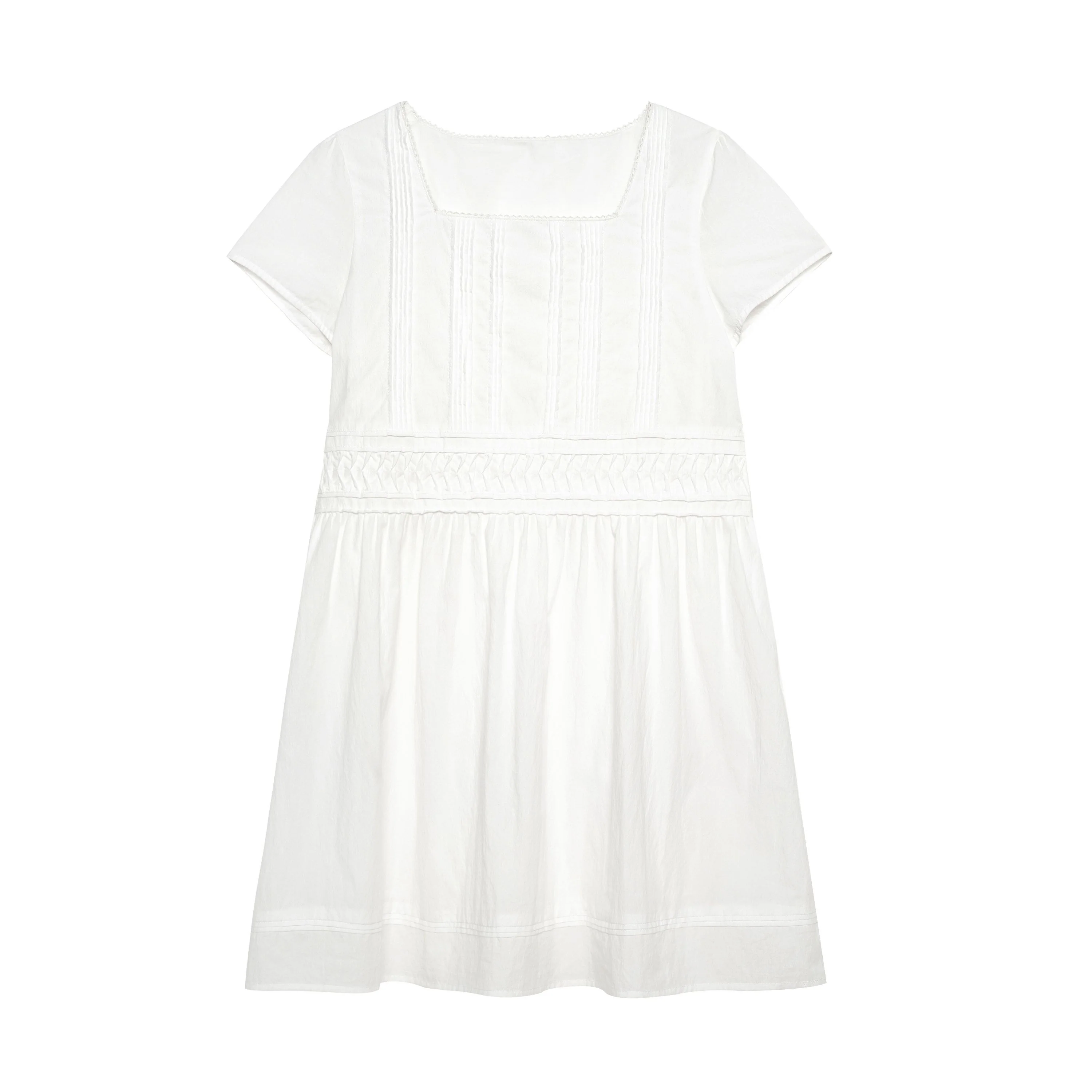 Pintuck Mini Dress - Image 5