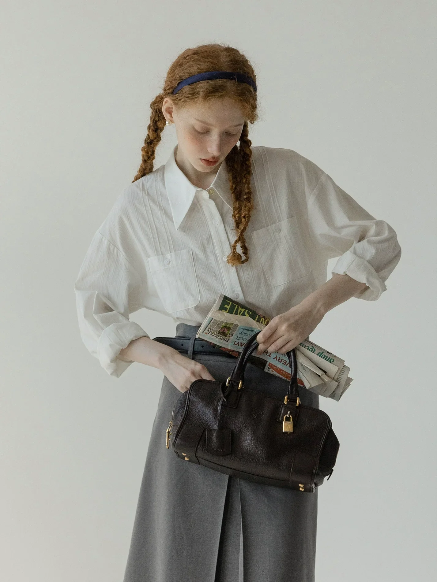 Pintuck Pocket Shirt - Image 2