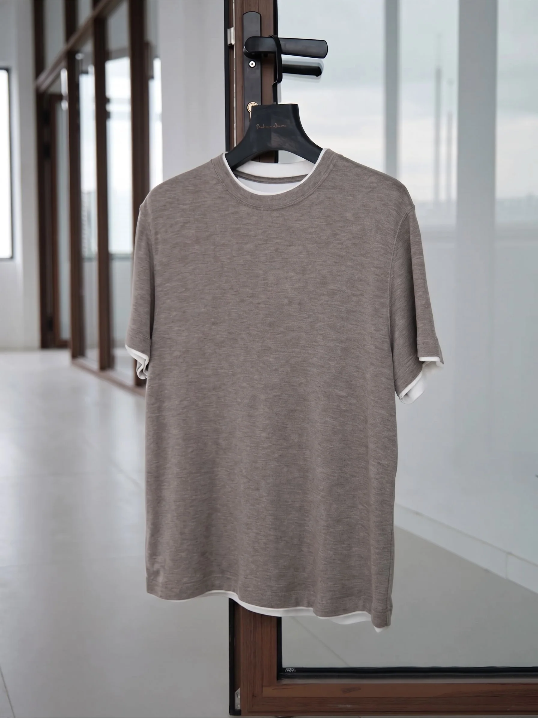 Piped Crewneck Tee - Image 5