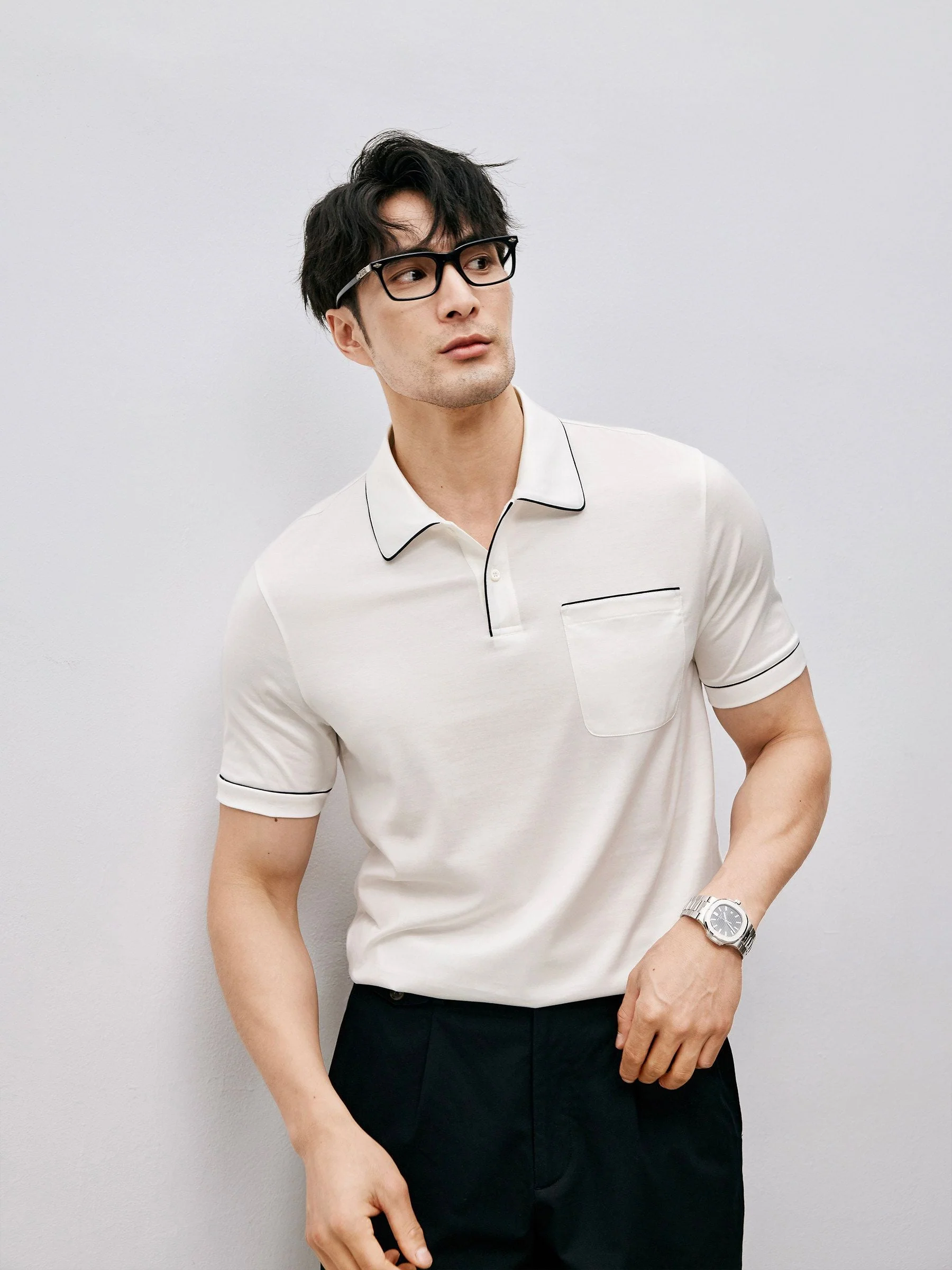 Piped Pocket Polo - Image 2