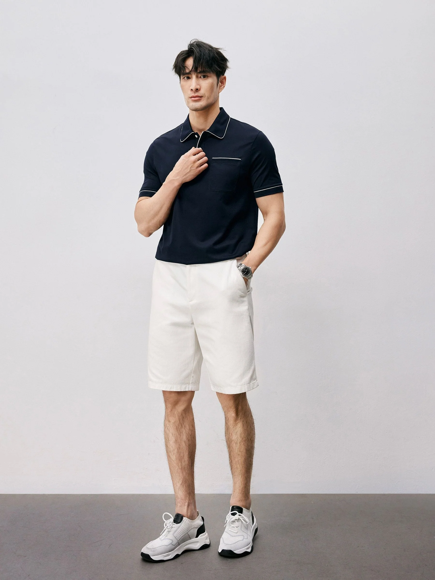 Piped Pocket Polo - Image 3