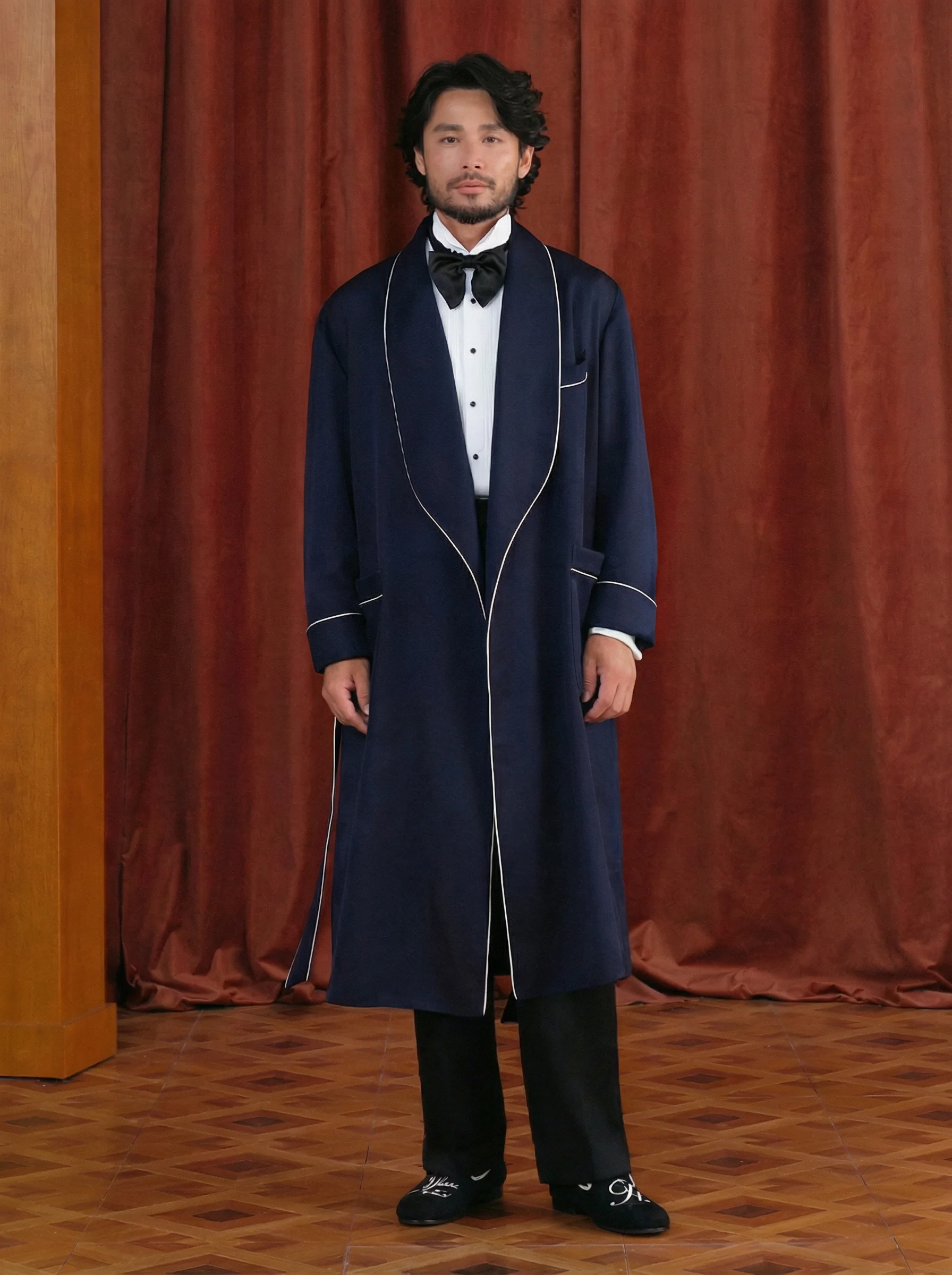 Piped Shawl Robe