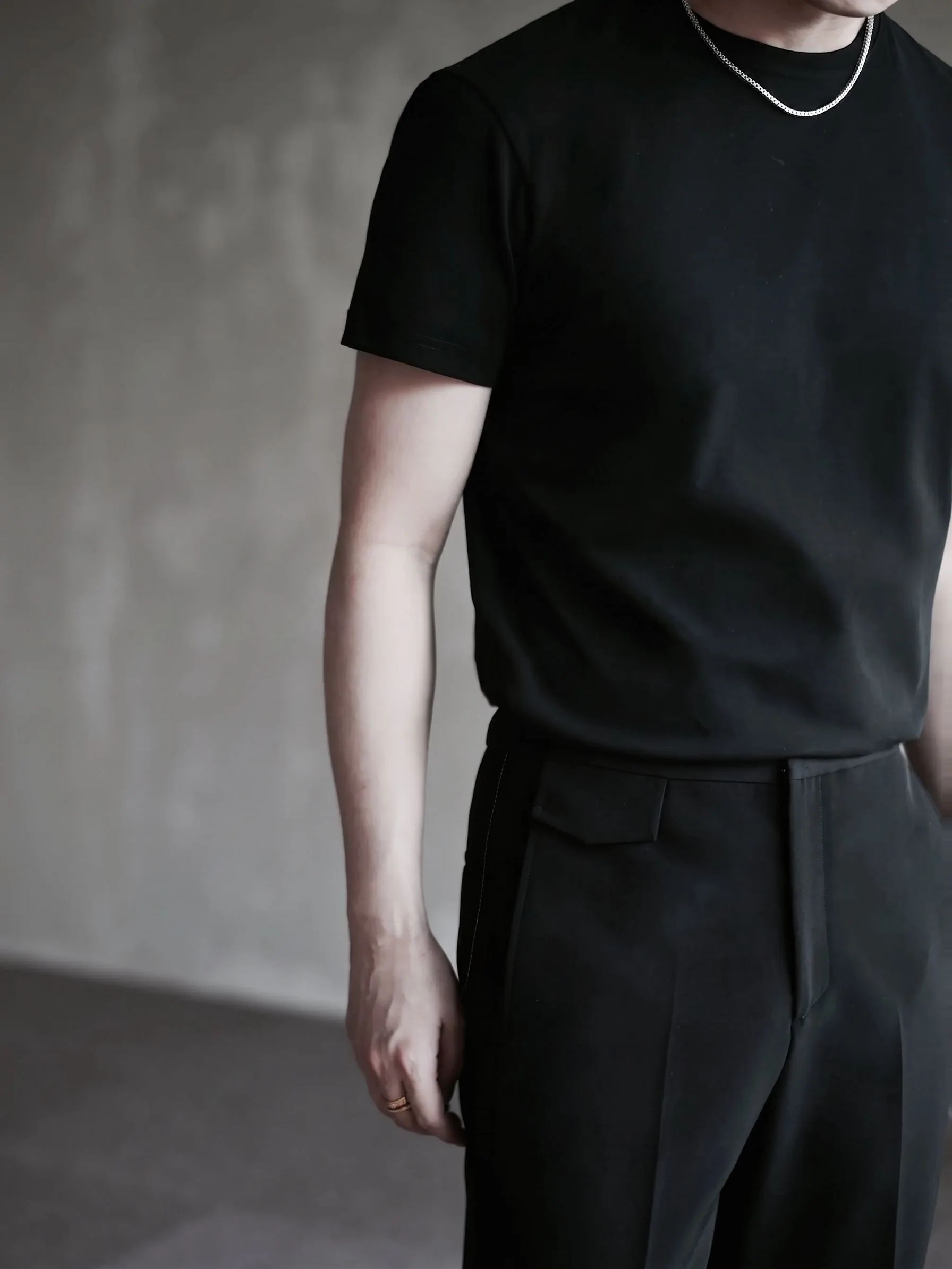 Piped Straight Trousers - Image 4