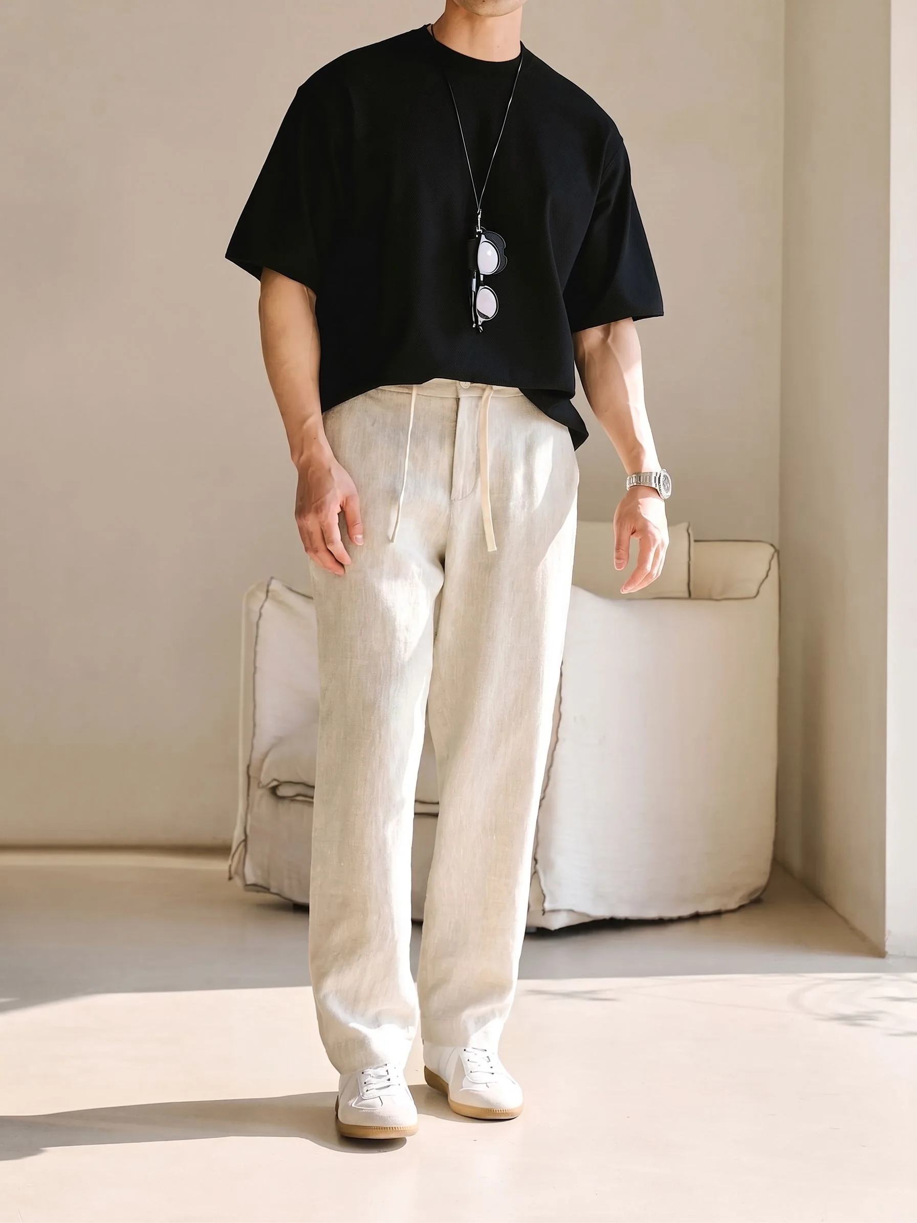Piqué Boxy Tee - Image 4
