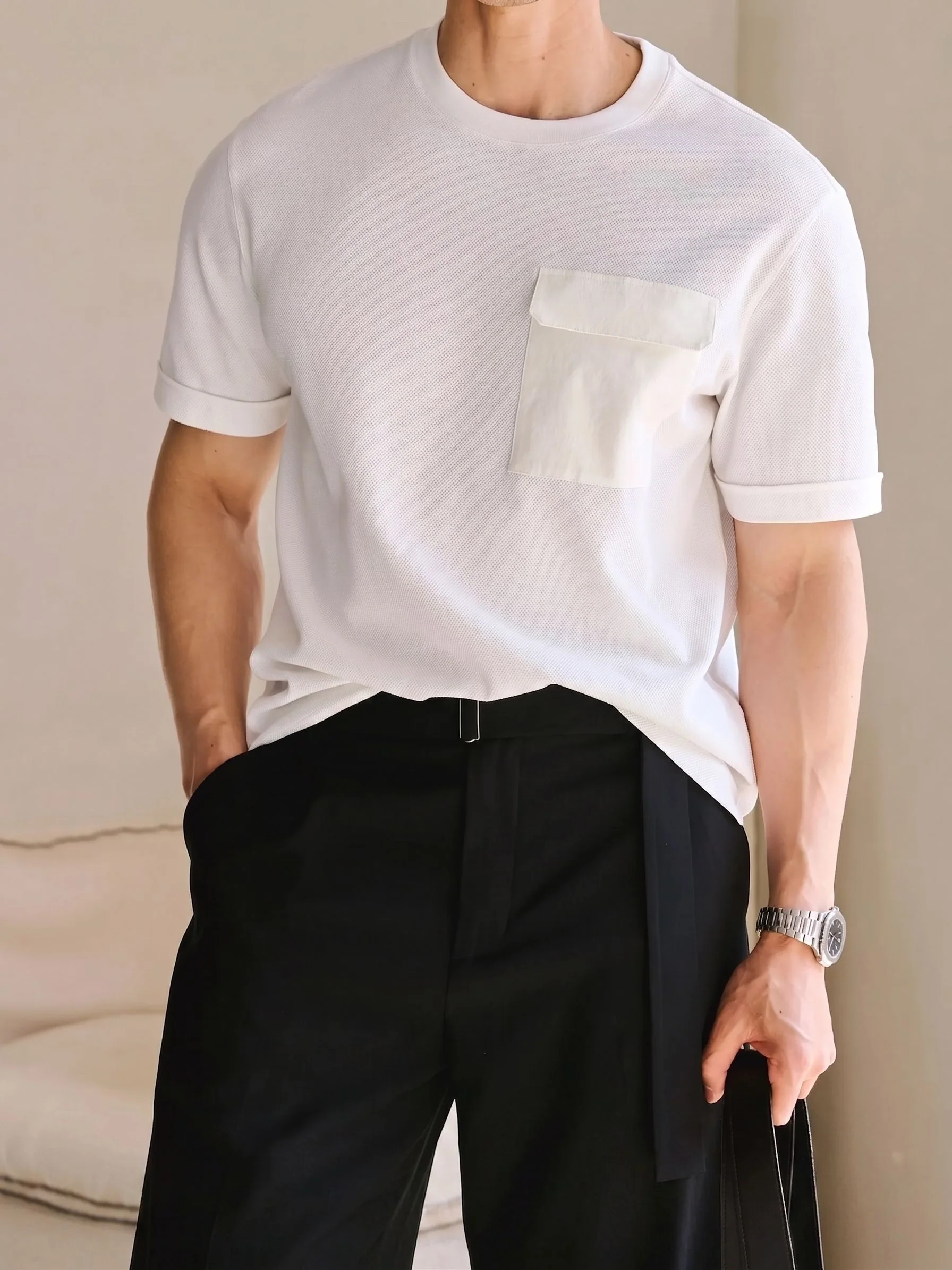 Piqué Pocket Tee