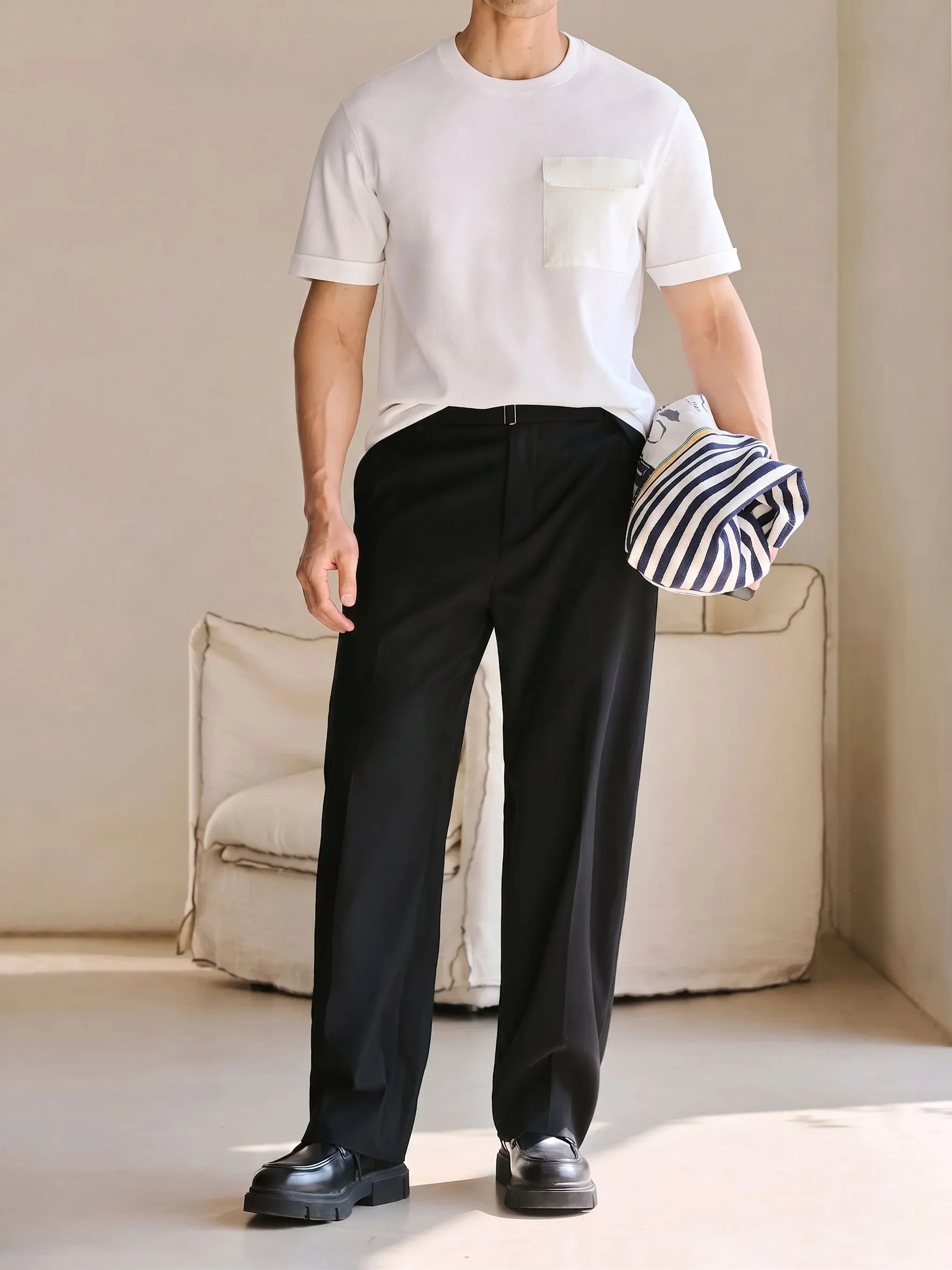 Piqué Pocket Tee - Image 2