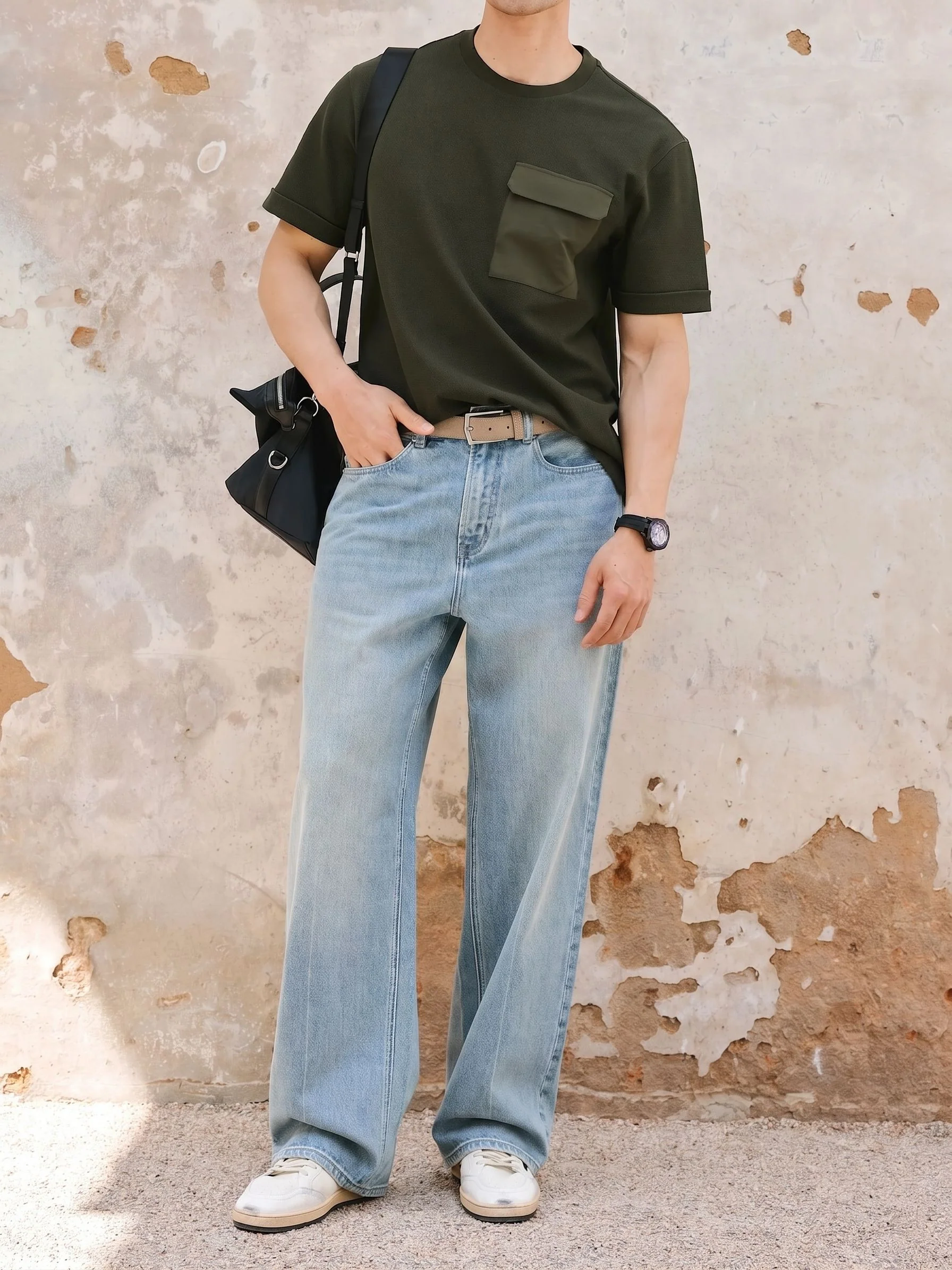 Piqué Pocket Tee - Image 4