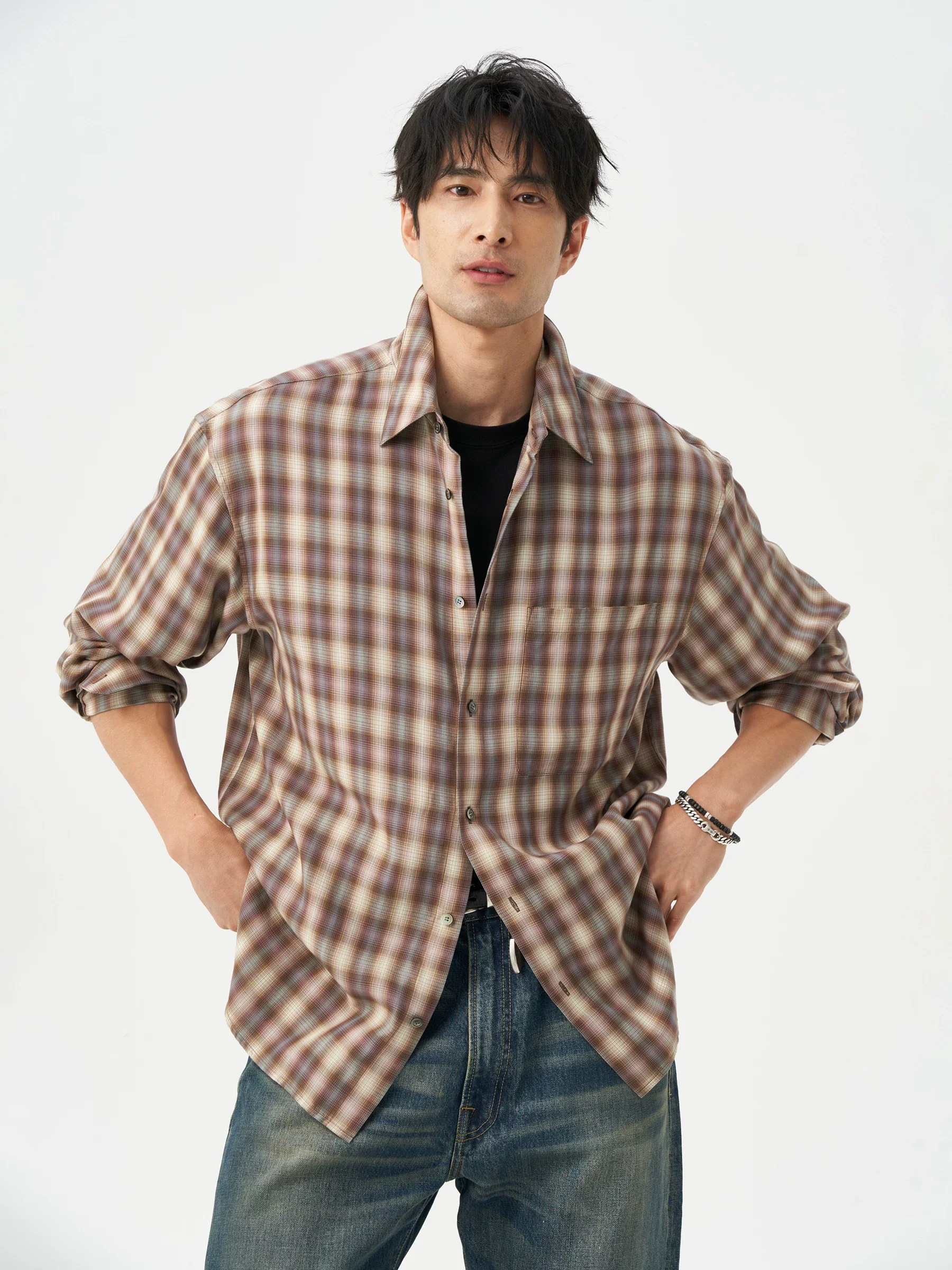 Plaid Button Shirt