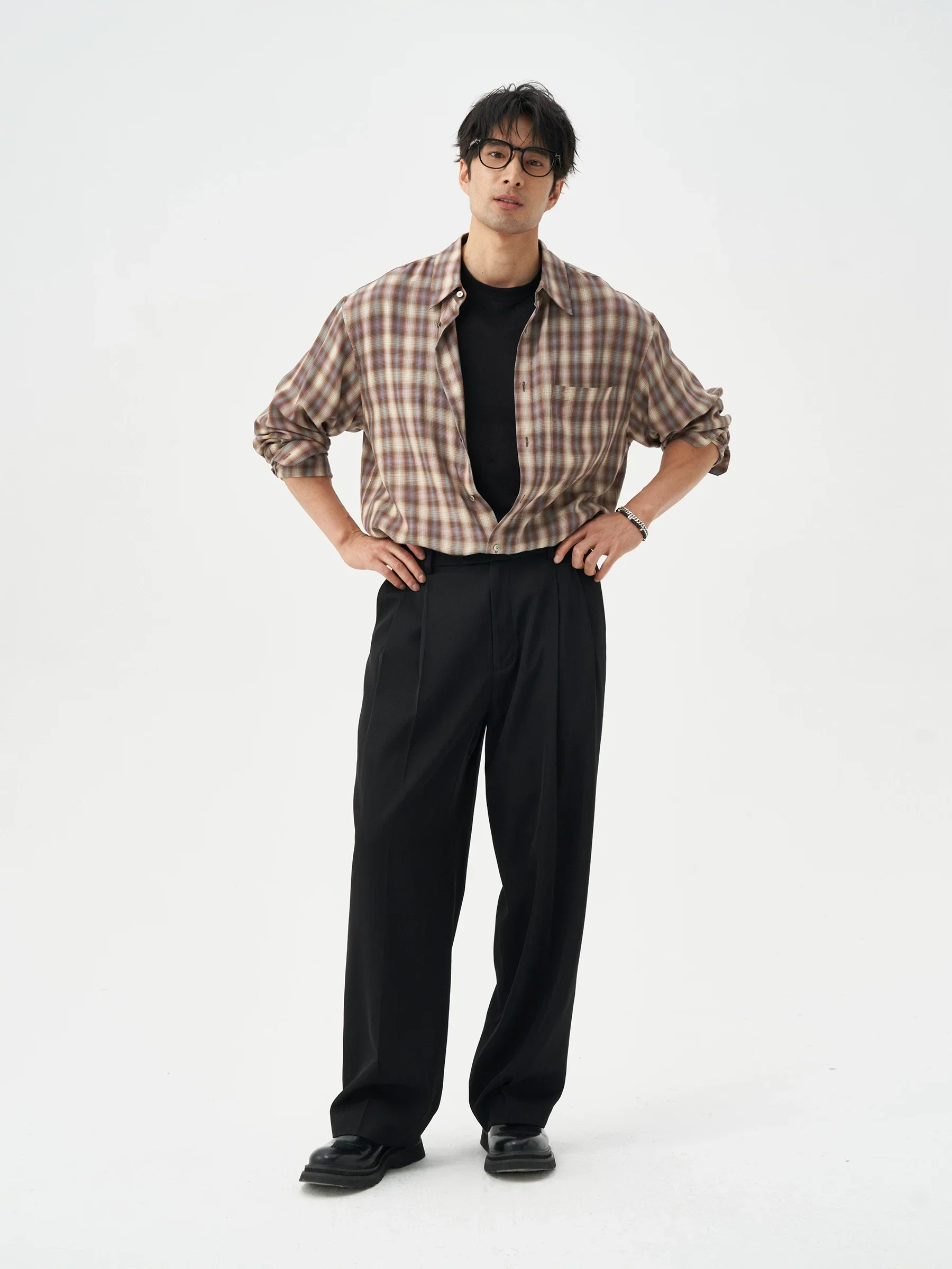 Plaid Button Shirt - Image 4