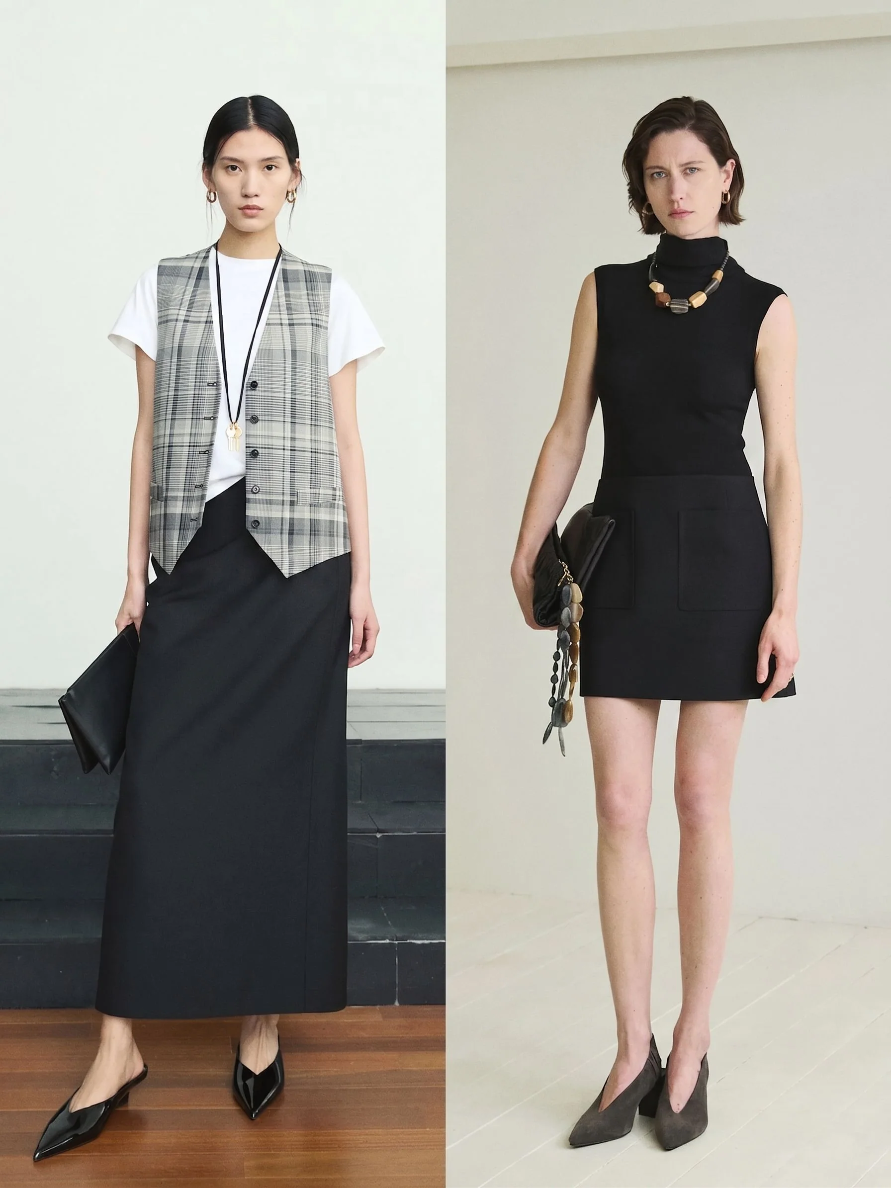 Plaid Contrast Vest - Image 5